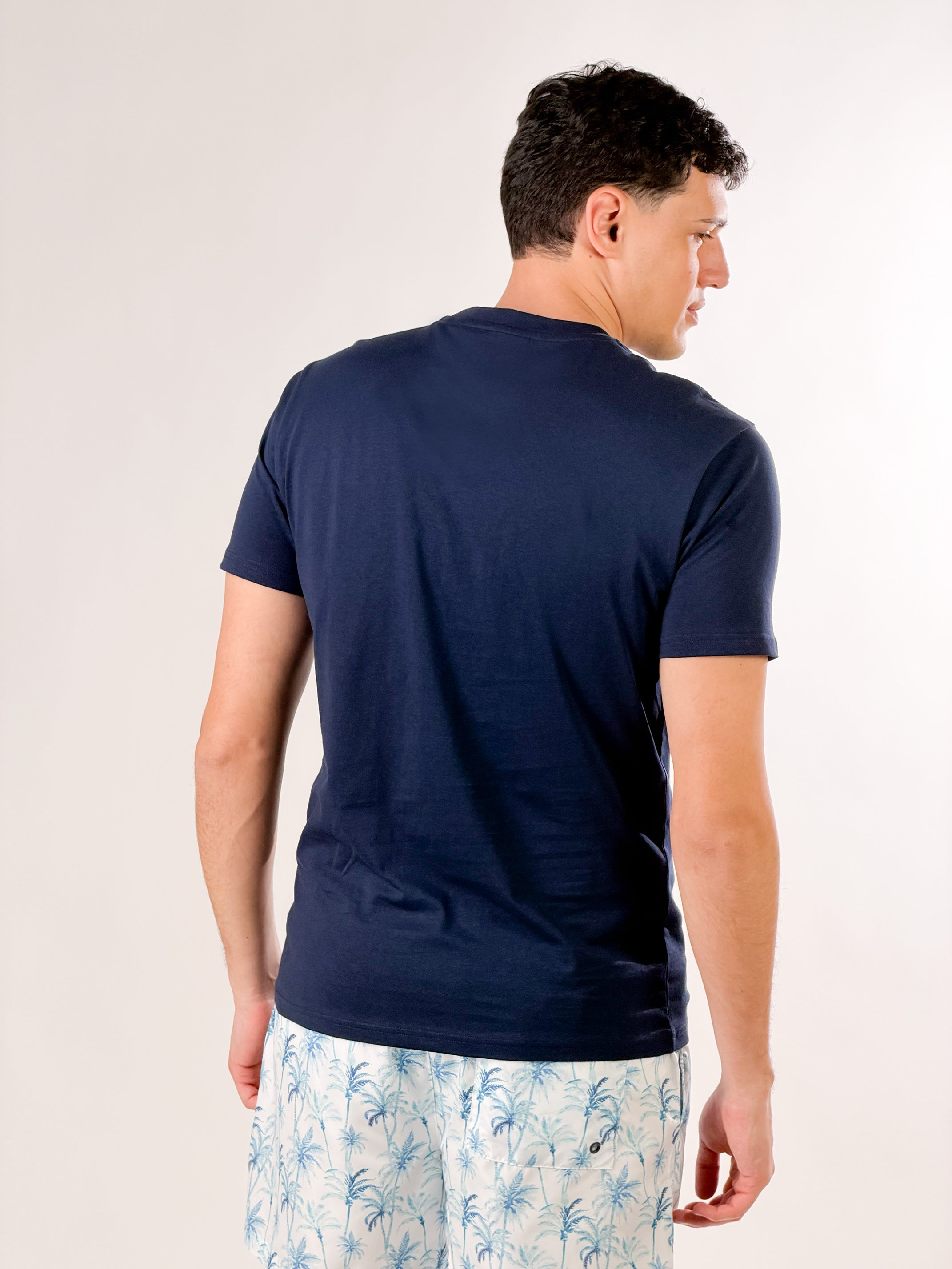T-Shirt taschino palme |Colore:Blu