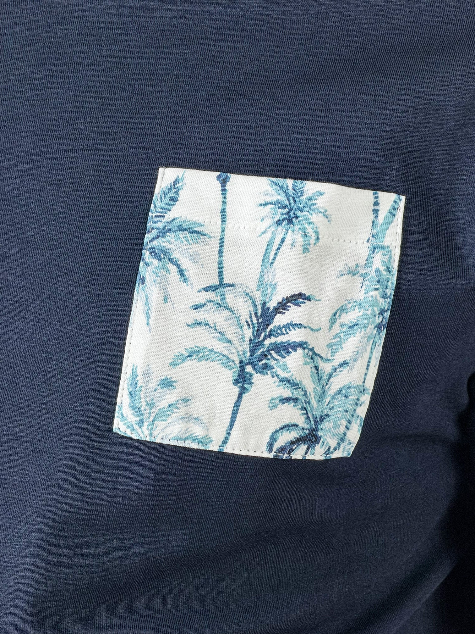 T-Shirt taschino palme |Colore:Blu