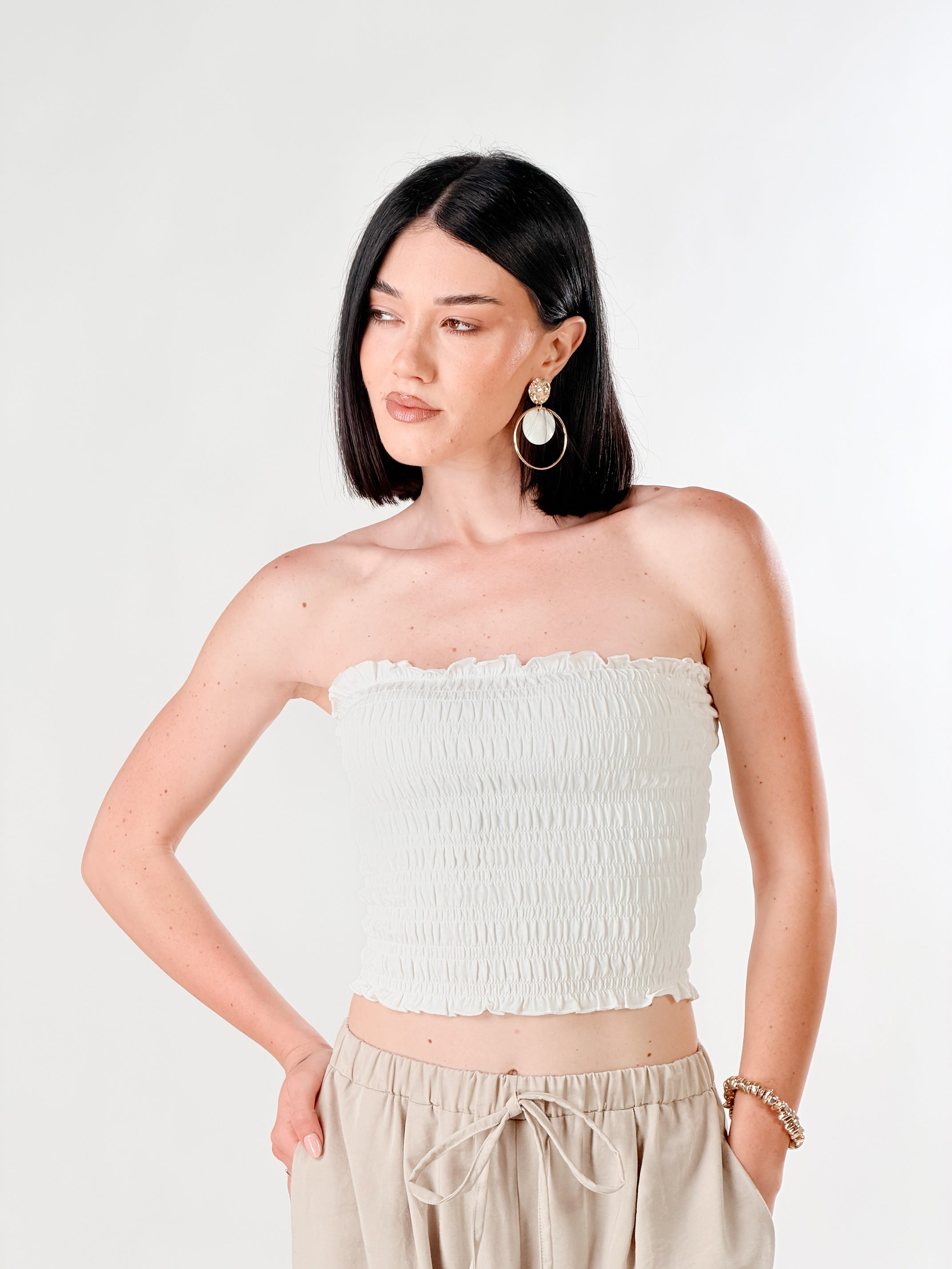 Bandeau|Colore:Bianco latte