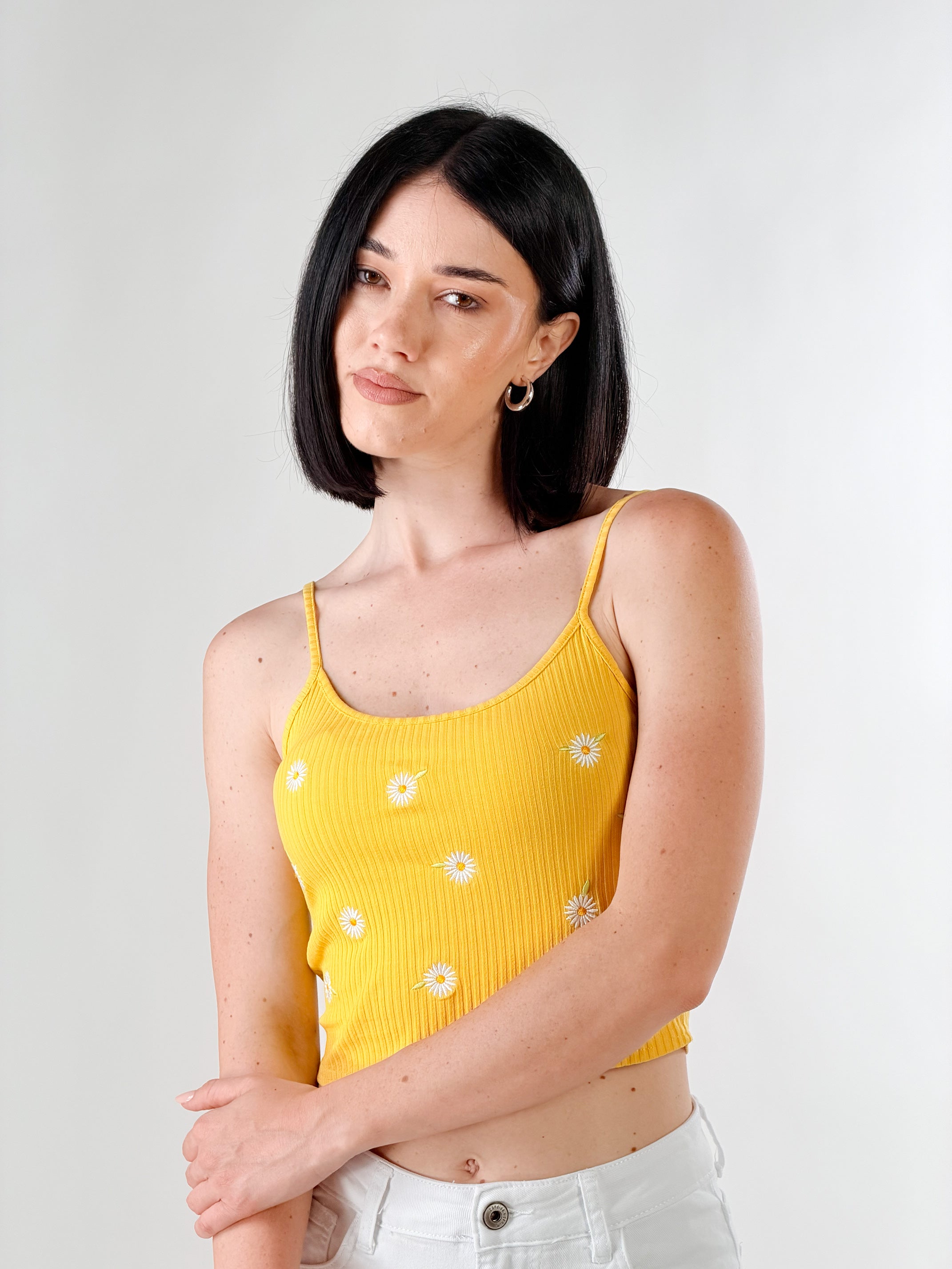 Top crop Maggie|Colore:Mostarda