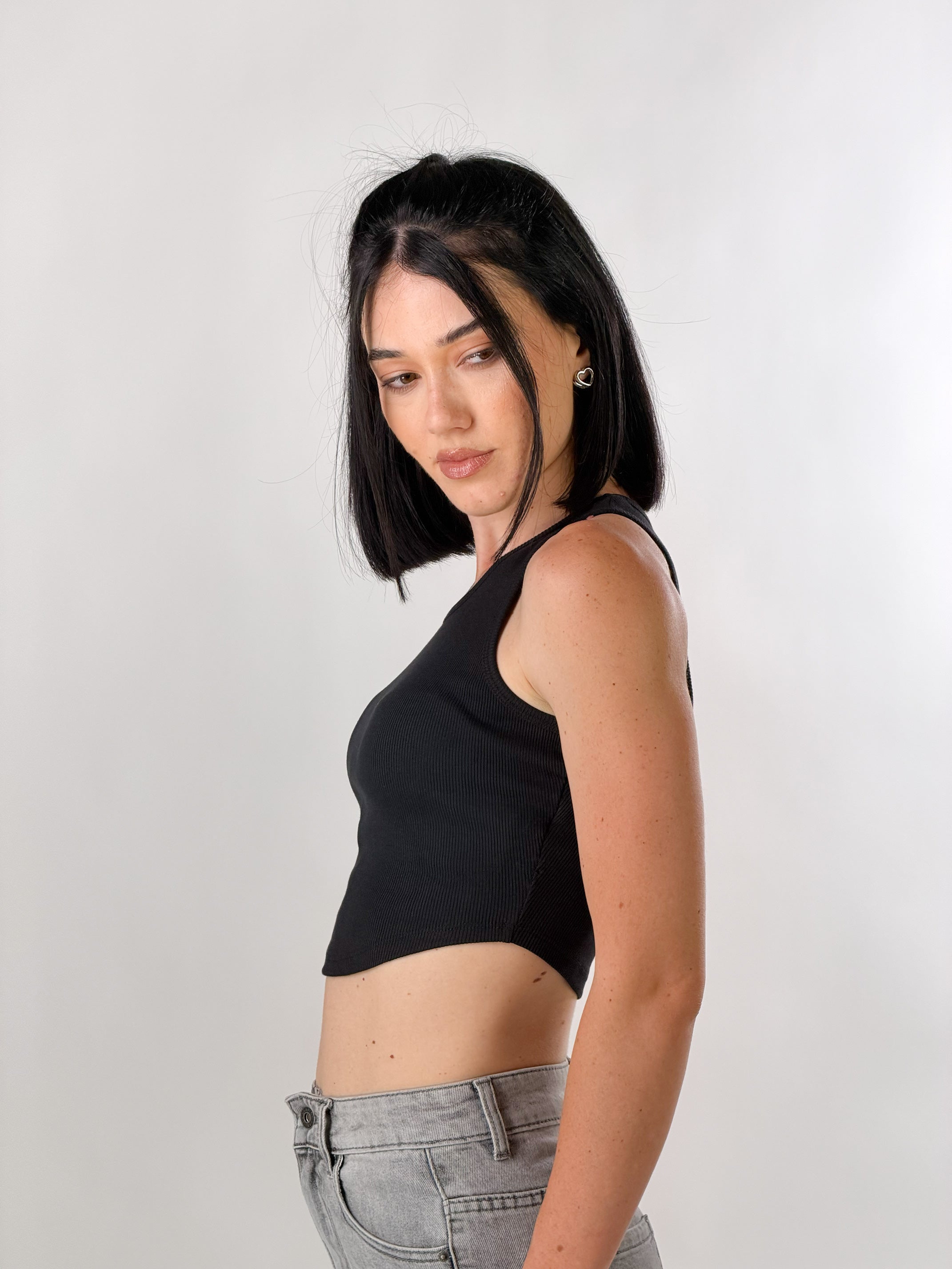 Top Vogatore|Colore:Nero