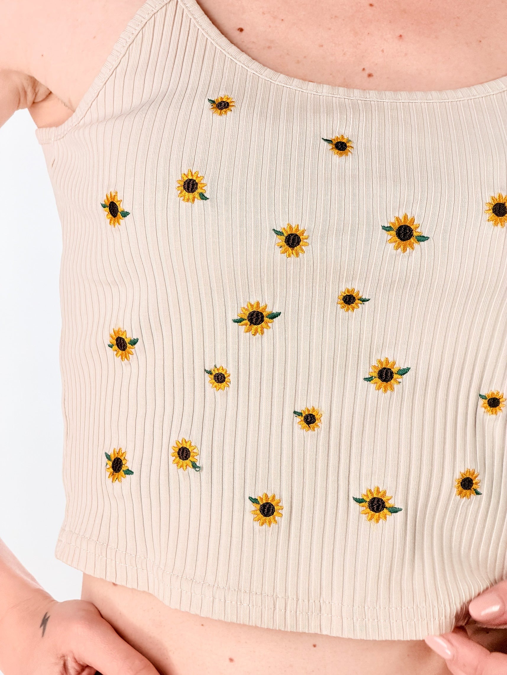 Top Sunflower|Colore:Corda