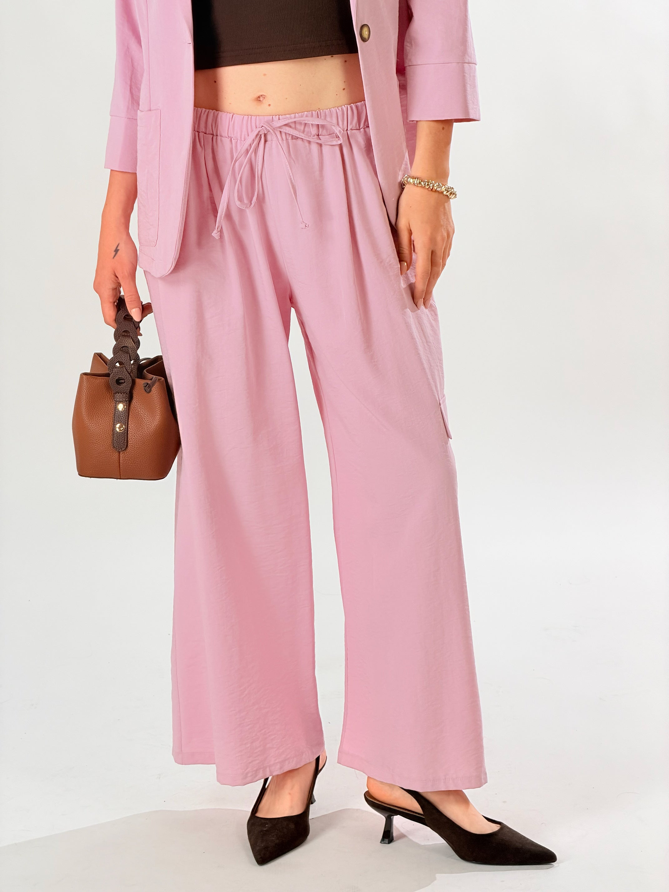 Pantalaccio Cargo|Colore:Rosa