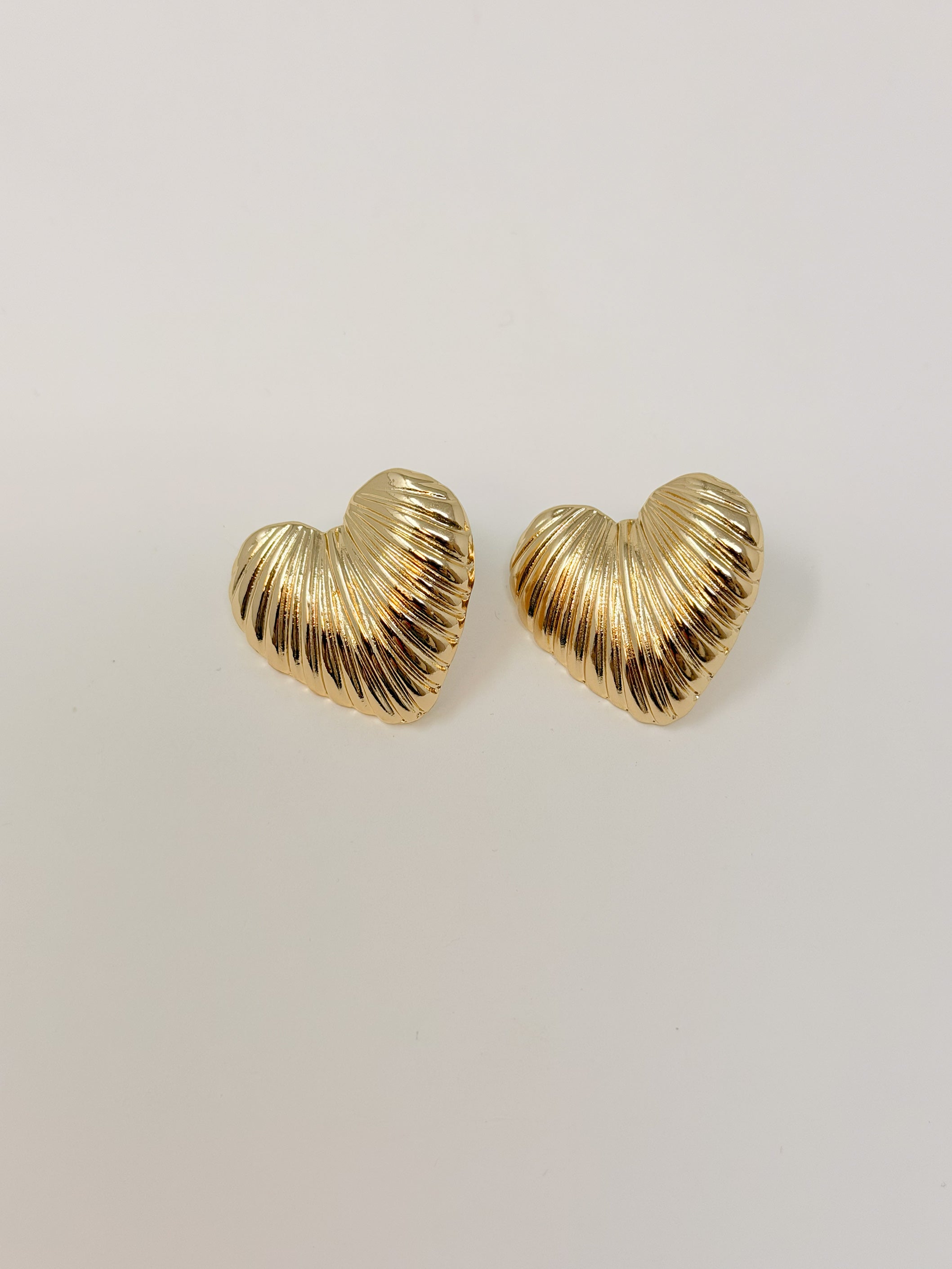 Orecchini cuore|Colore:Oro