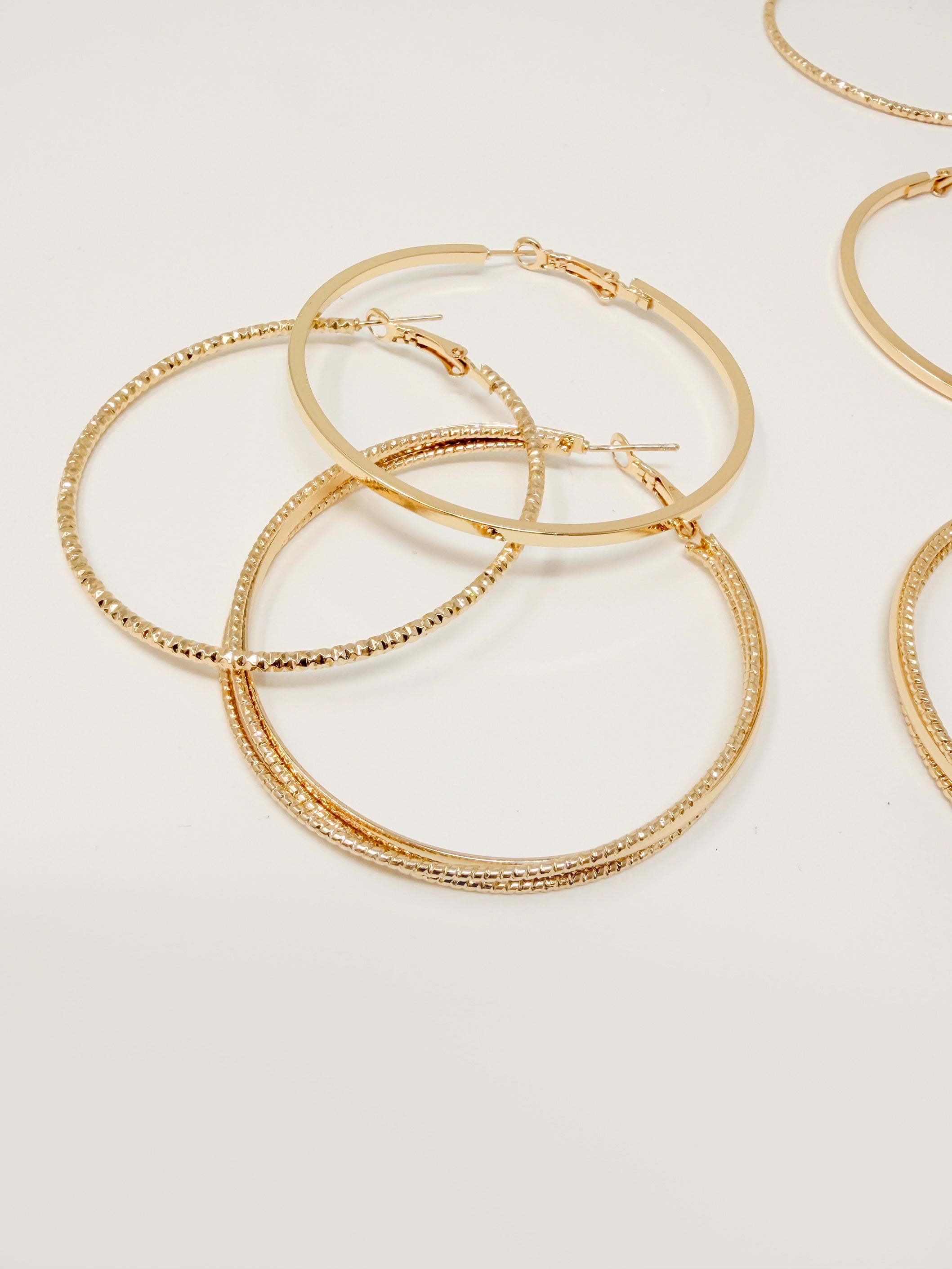 Multi pack orecchini cerchio|Colore:Oro