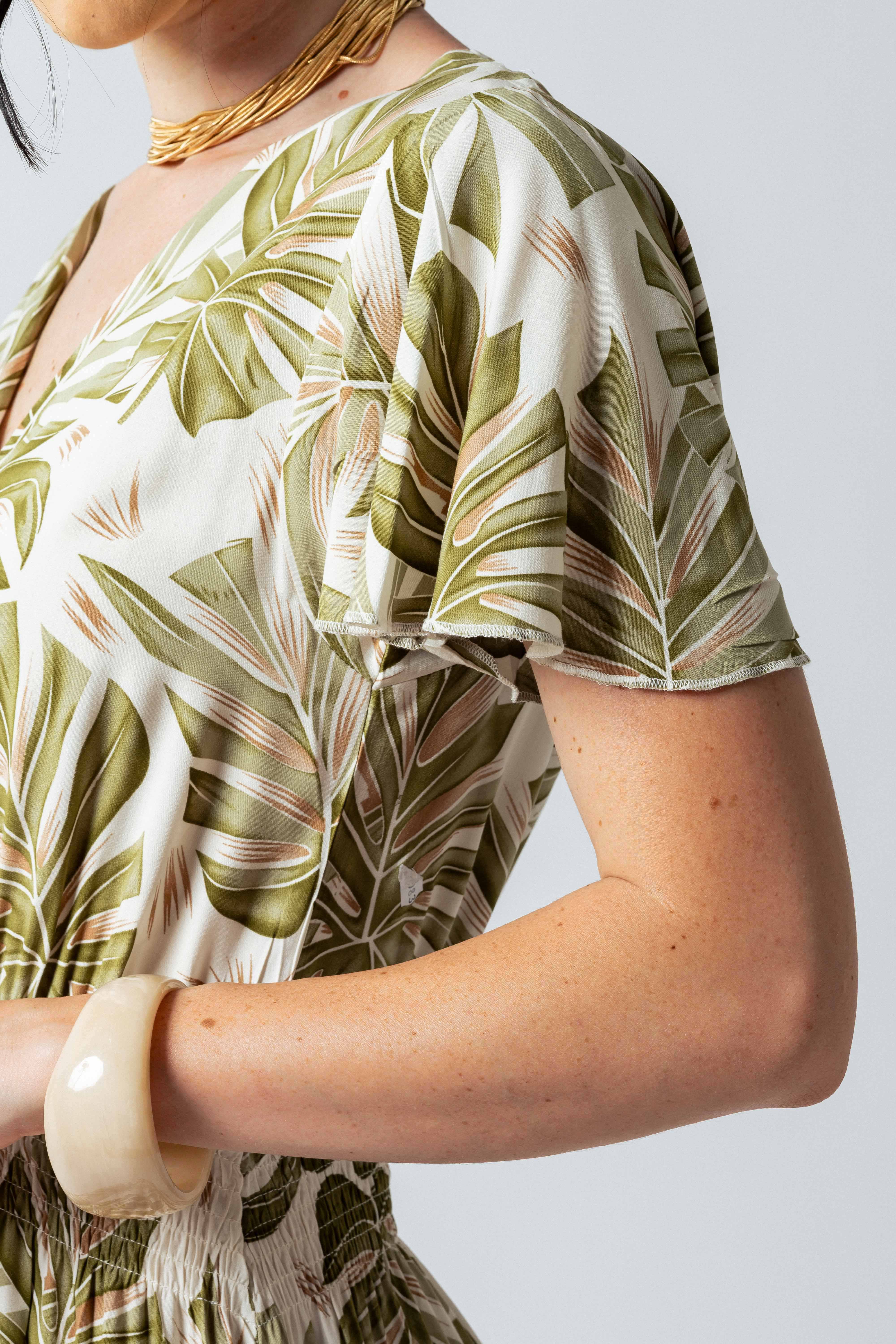 Abito Formentera Midi|Colore:Salvia/latte