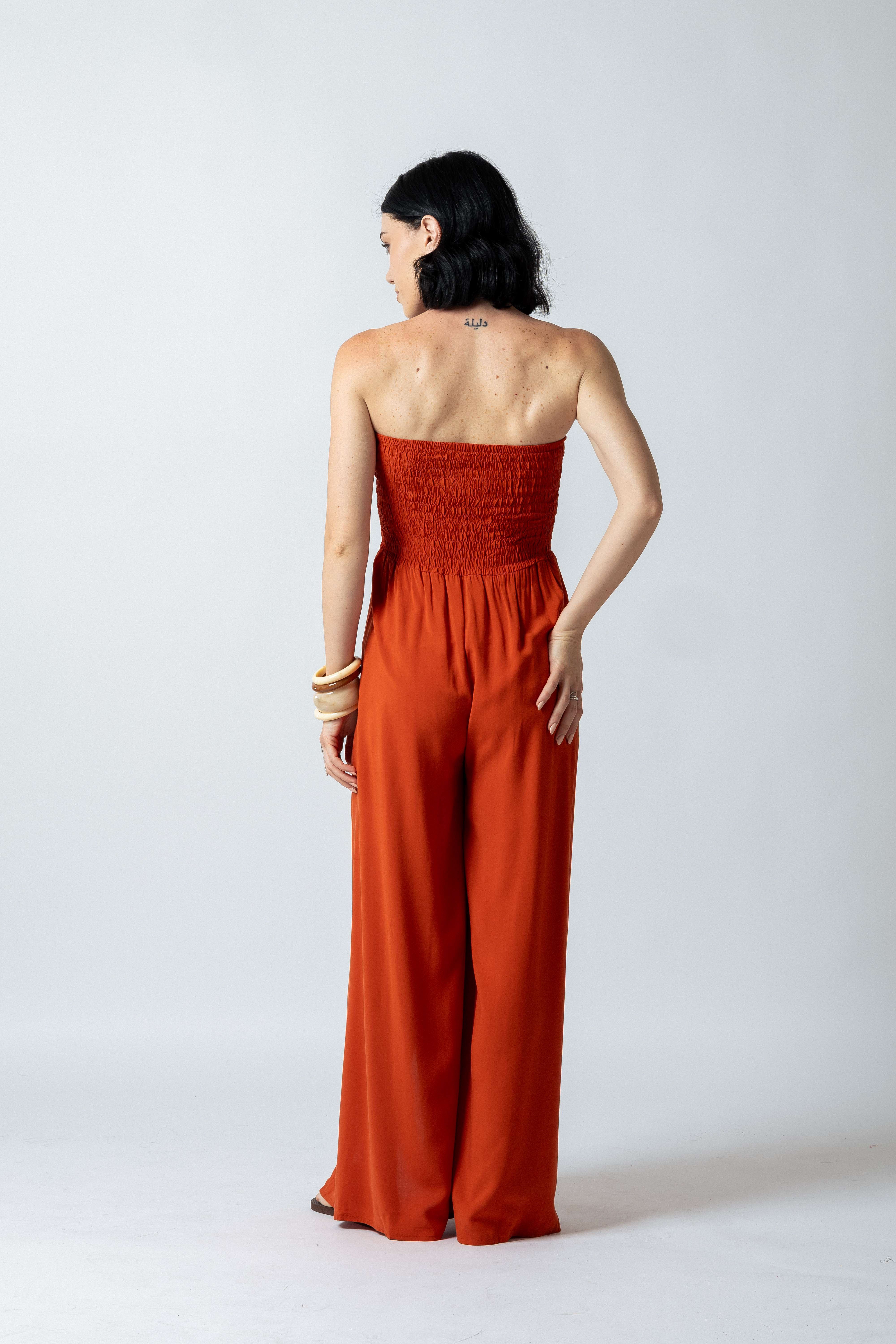 Maxi tuta positano|Colore:Ruggine