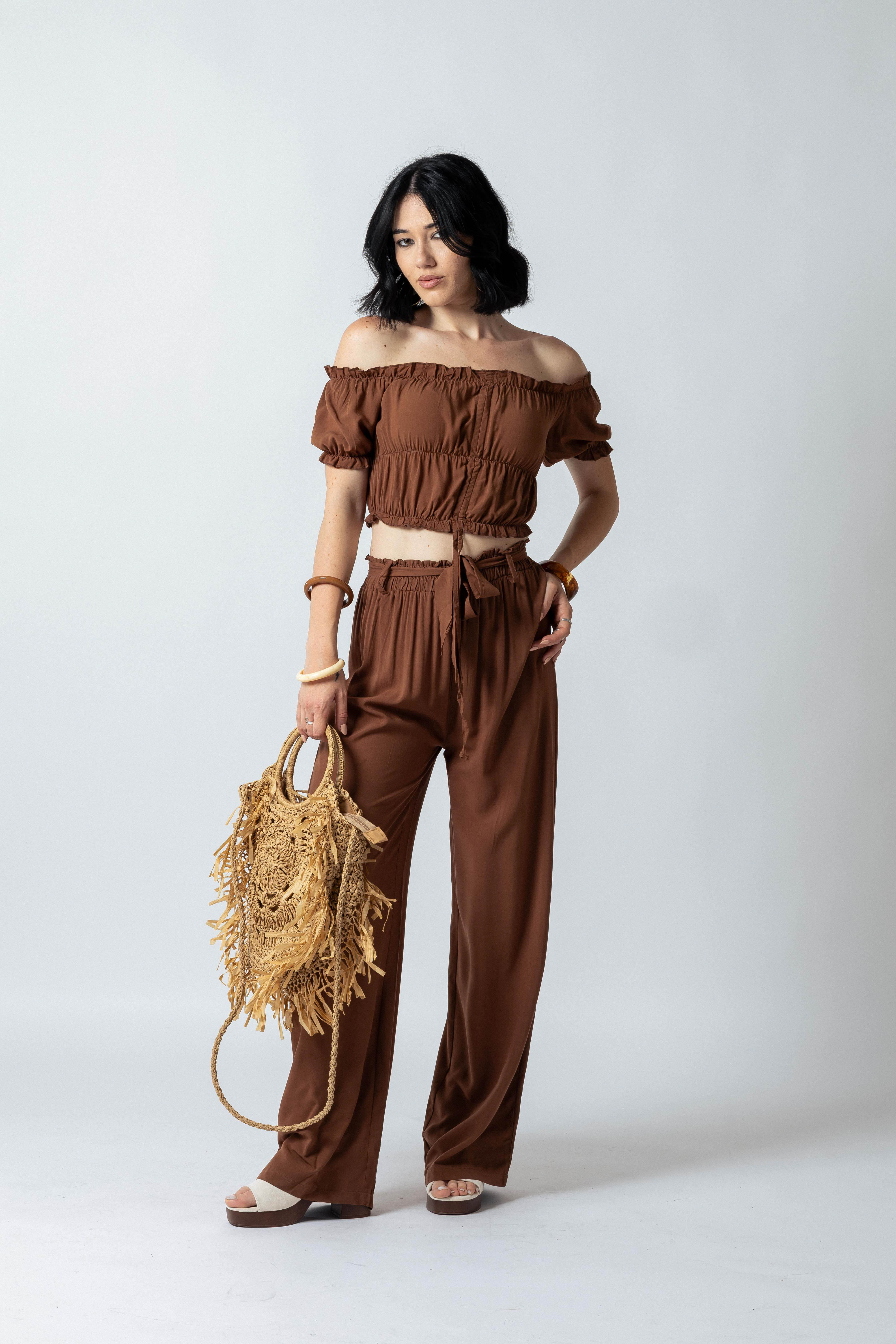 Pantalone Lisbona|Colore:Nocciola
