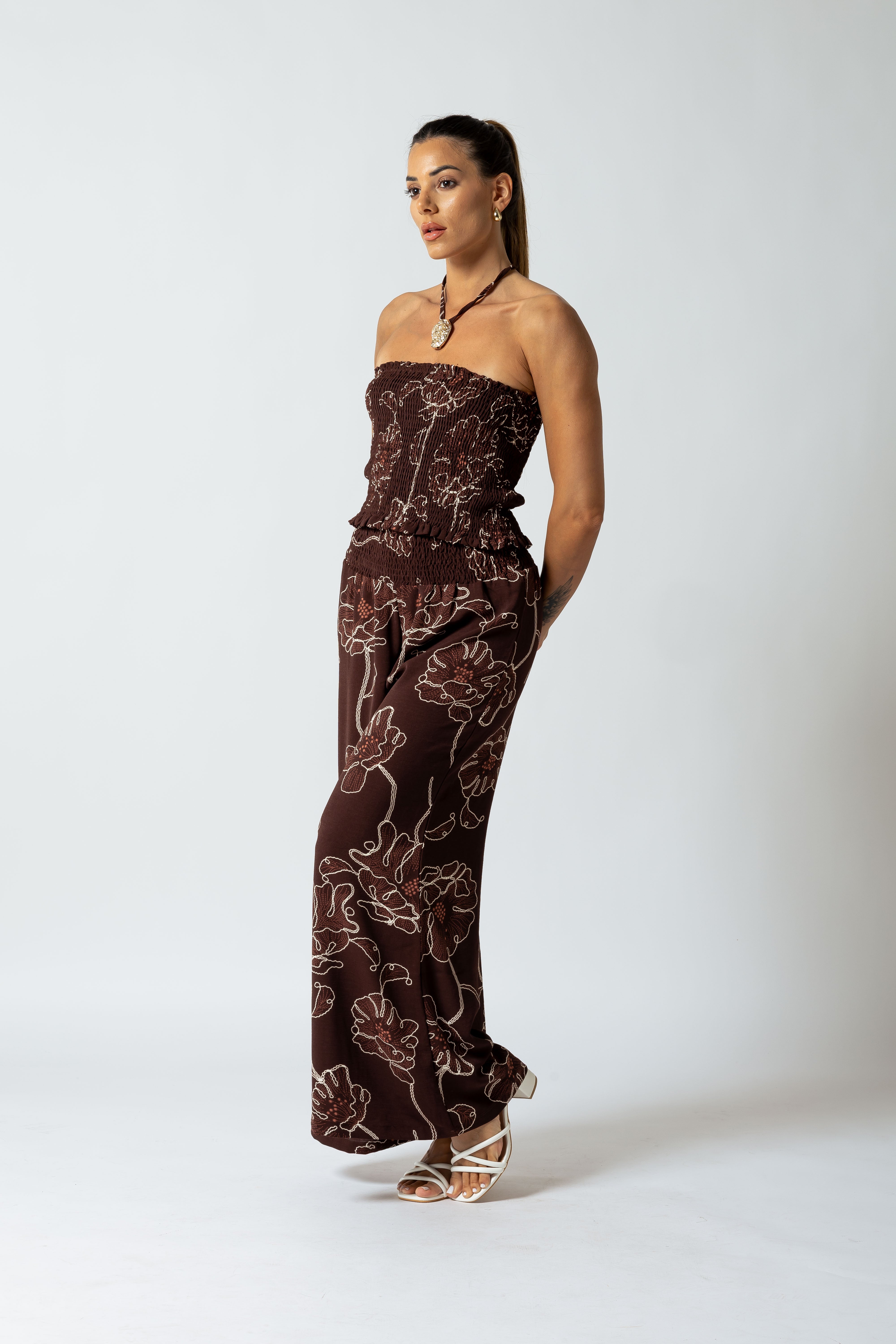 Set Jasnine|Colore:Marrone