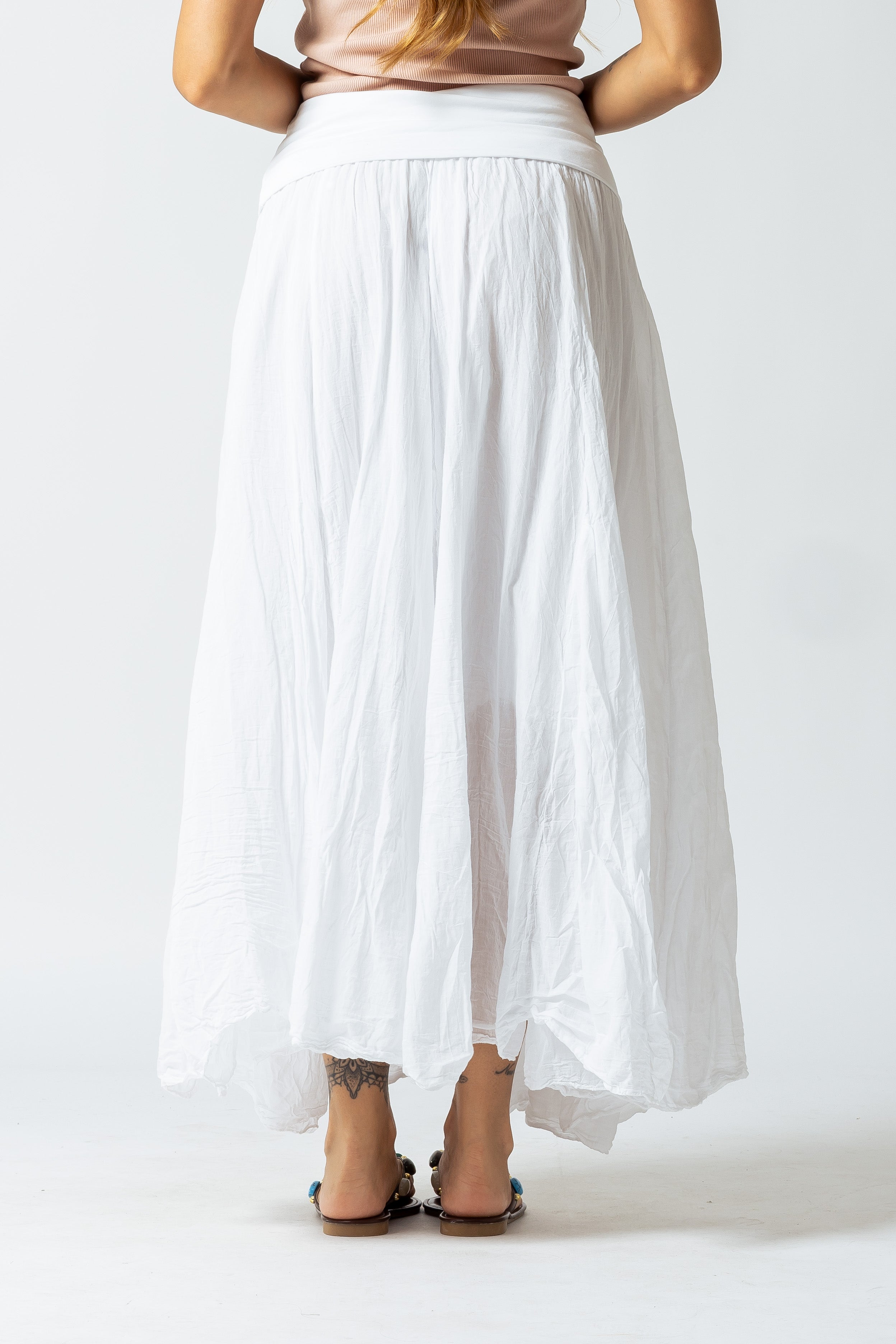 Gonna Gipsy|Colore:Bianco