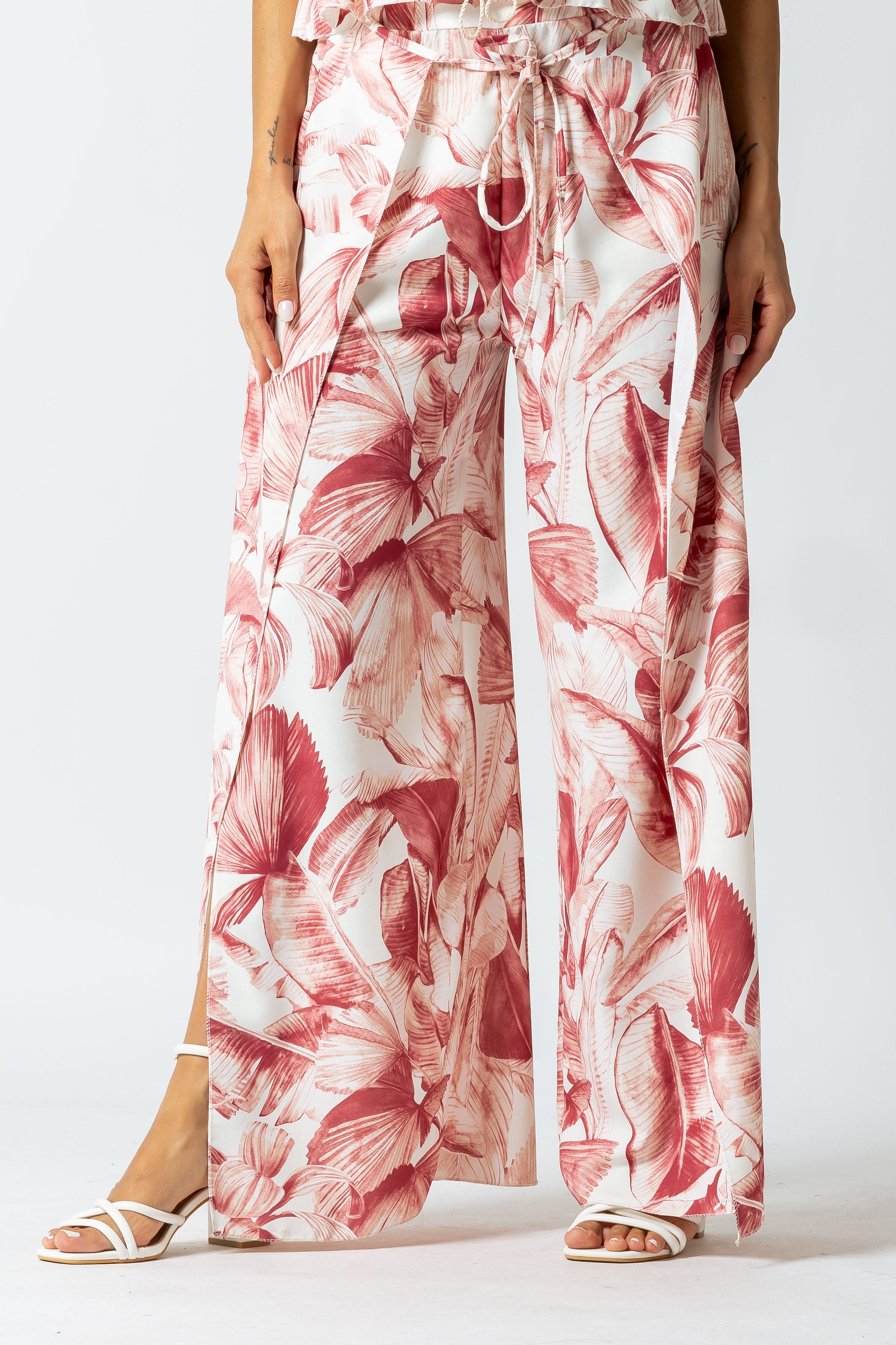Pantalone pareo a portafoglio|Colore:Rosa