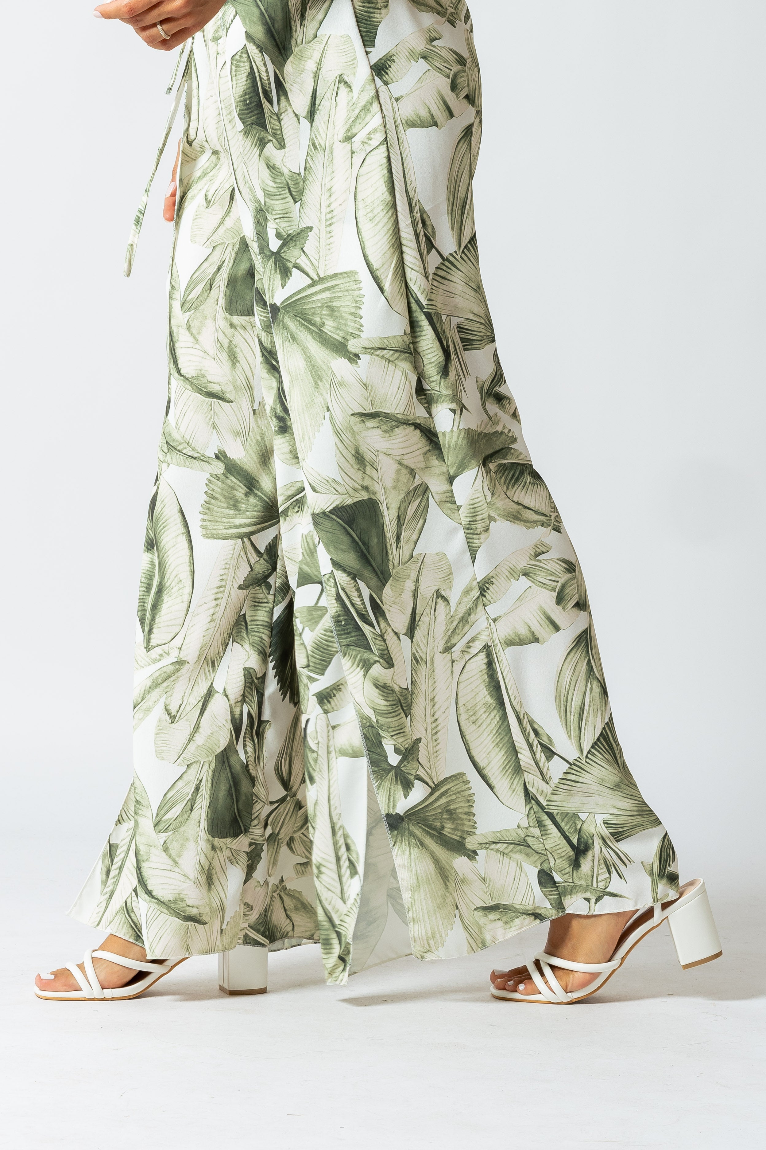 Pantalone pareo a portafoglio|Colore:Verde chiaro
