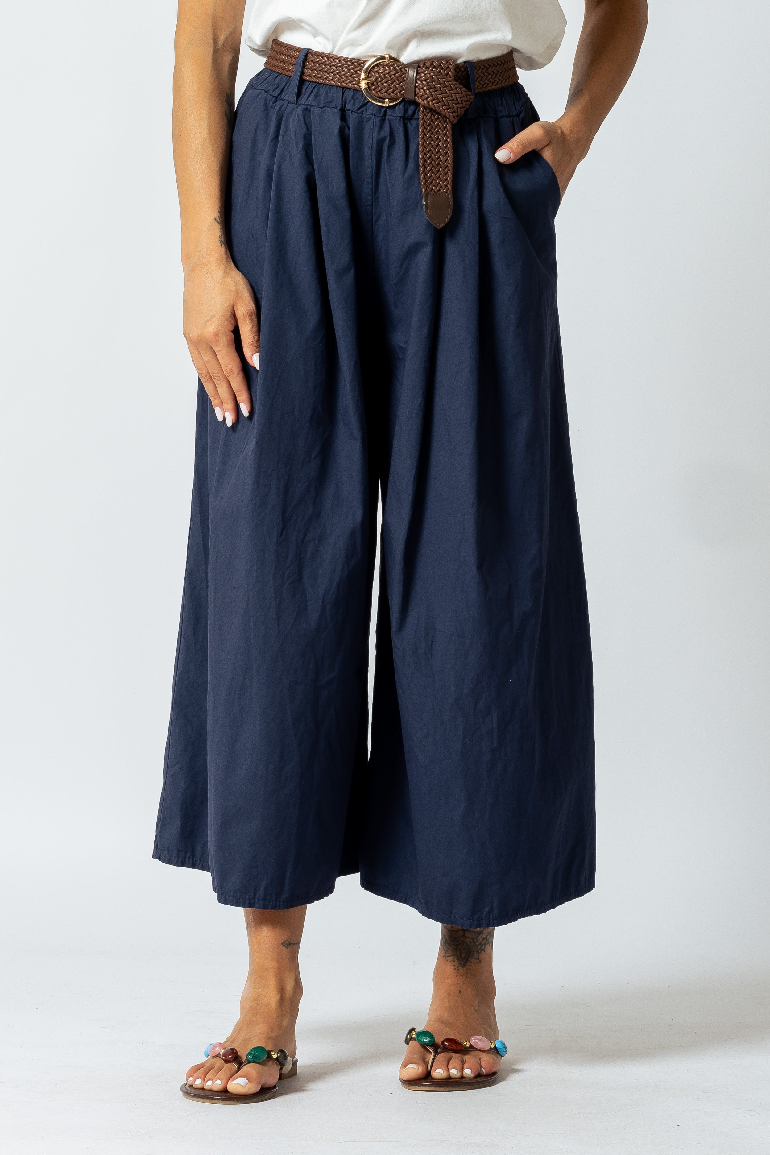 Pantalone culotte|Colore:Blue
