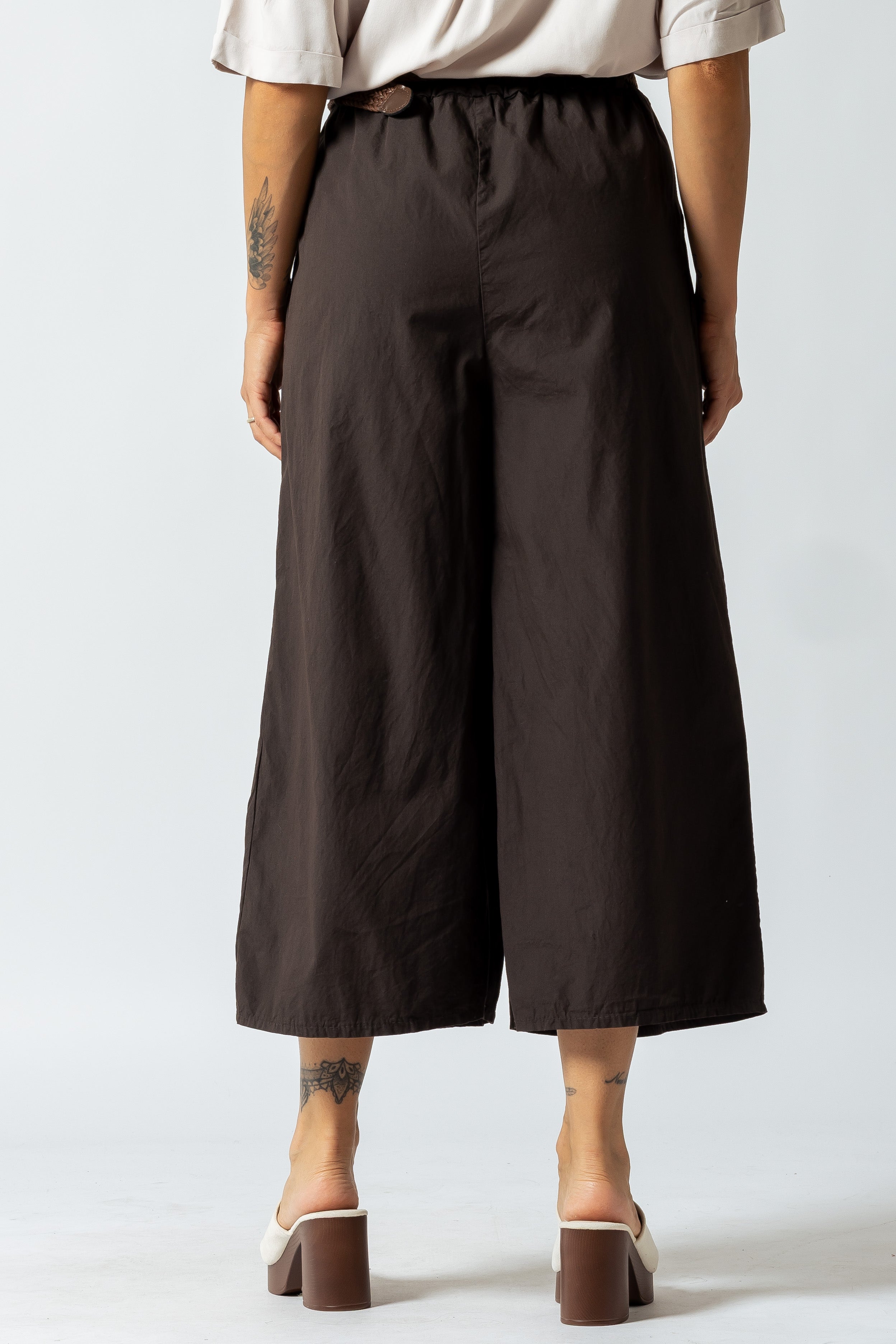 Pantalone culotte|Colore:Marrone