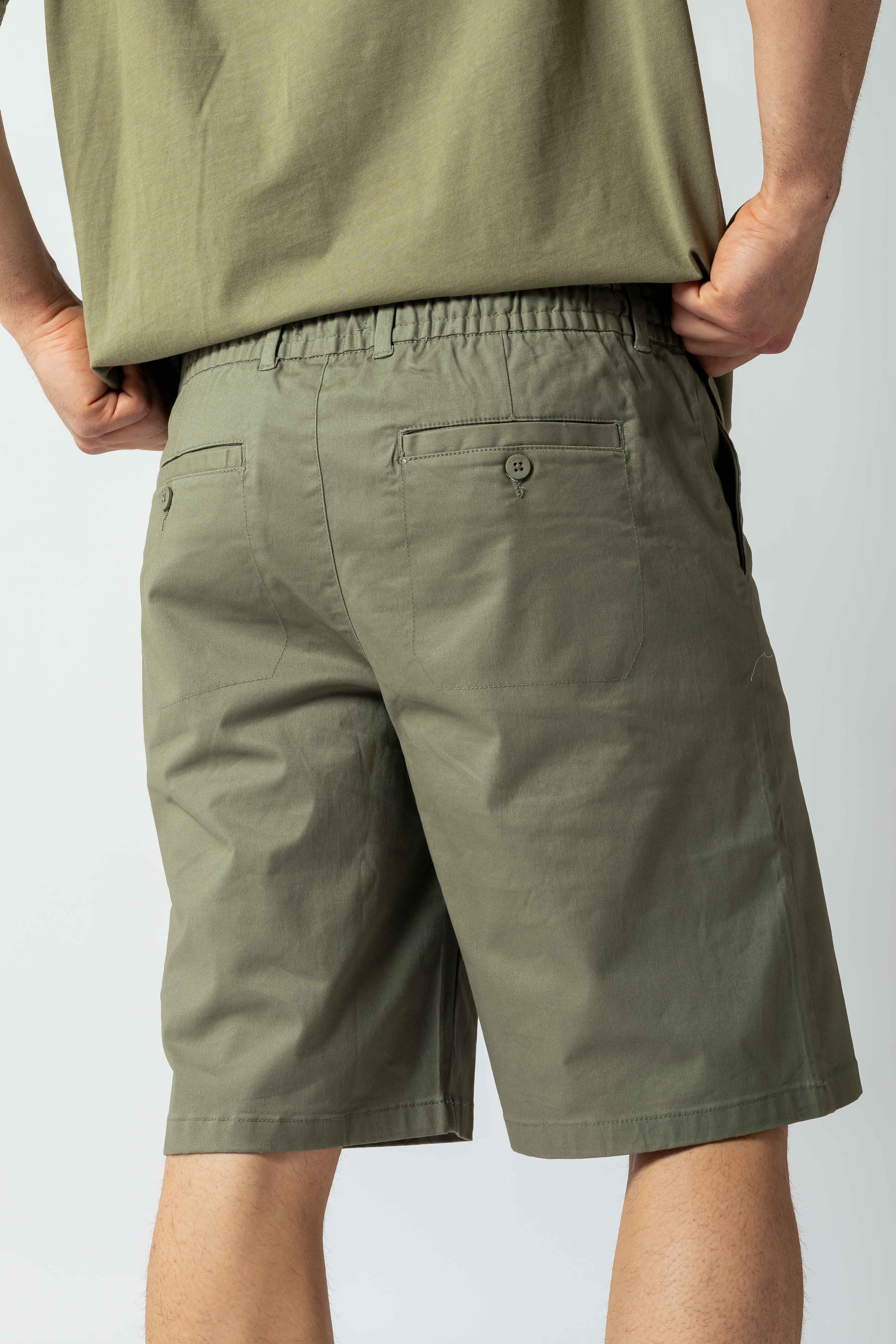 Bermuda regular fit|Colore:Verde militare