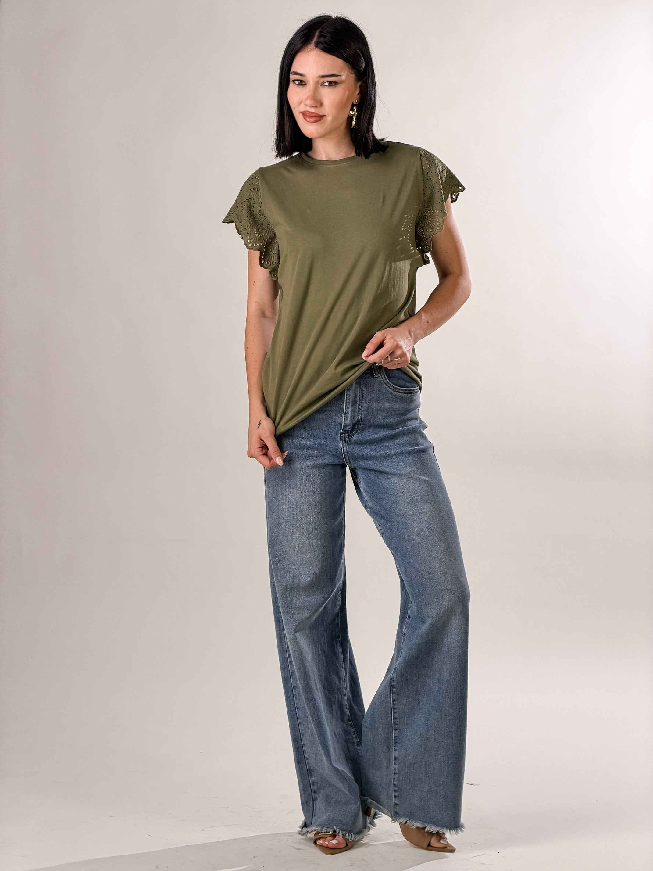 T-Shirt Portovenere|Colore:Salvia
