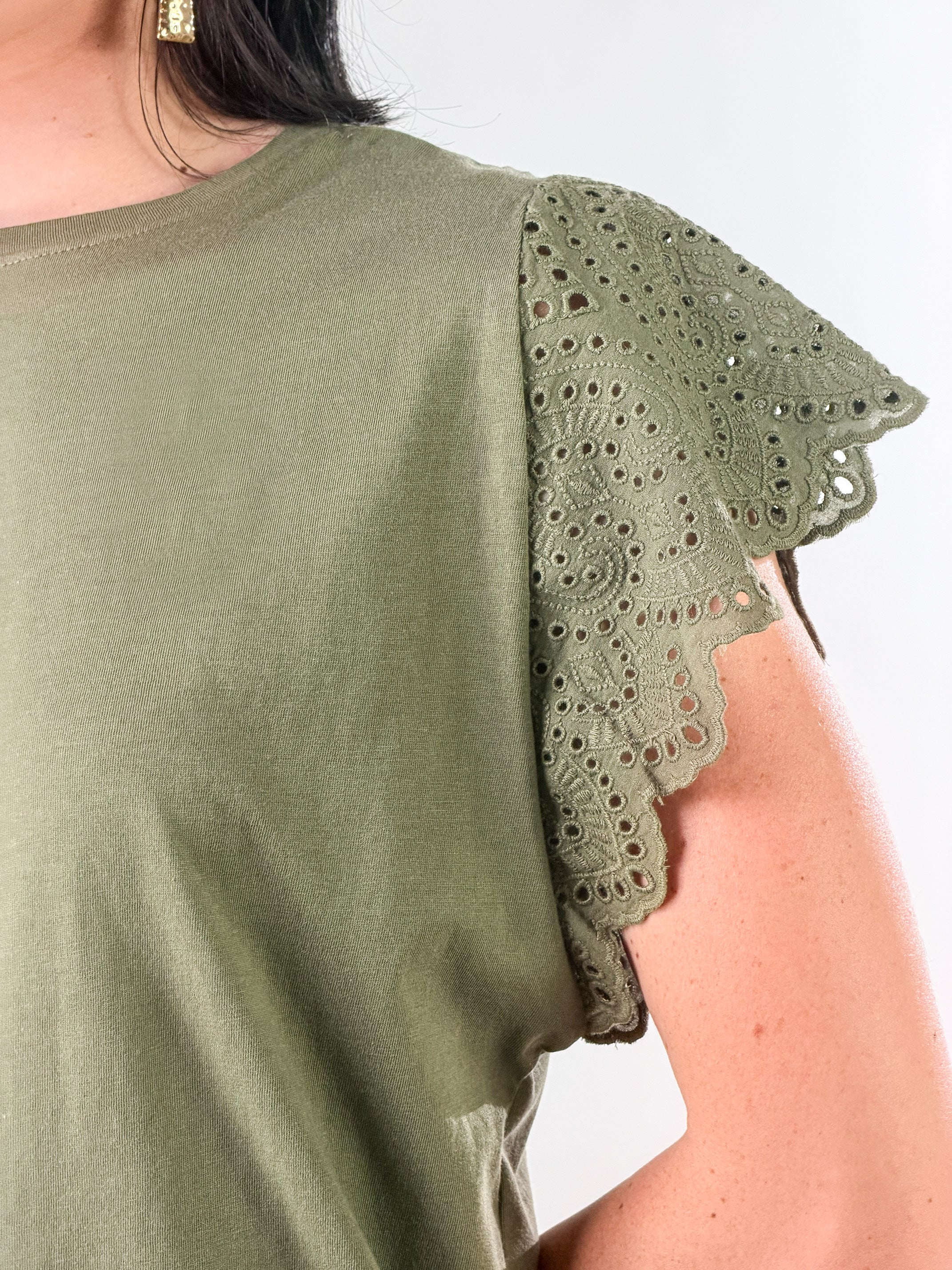 T-Shirt Portovenere|Colore:Salvia