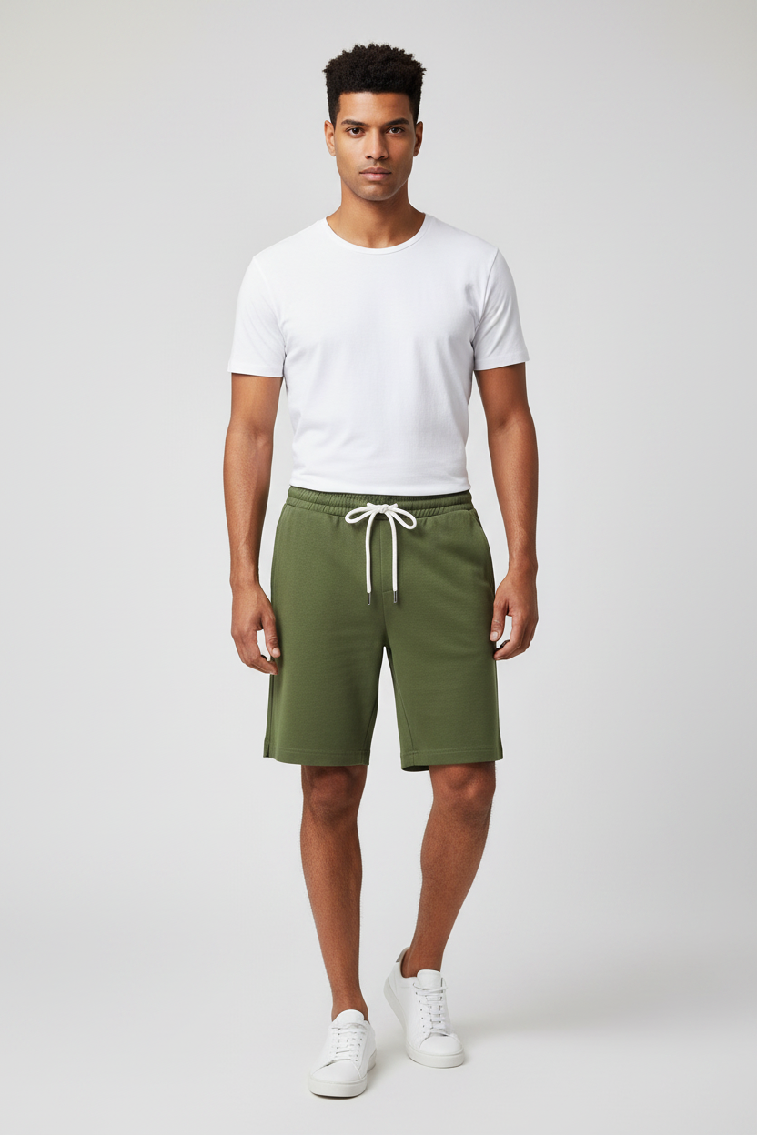 Bermuda Golf|Colore:Verde militare