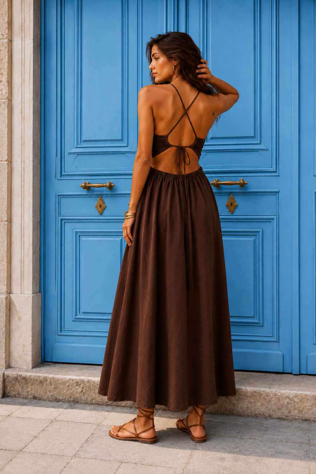 Abito Marea|Colore:Marrone