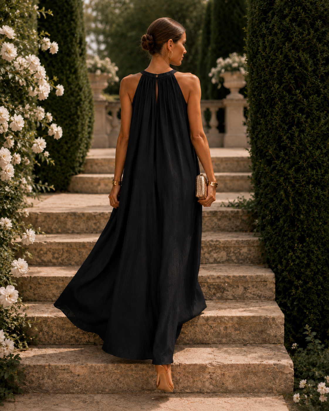 Abito Halter|Colore:Nero