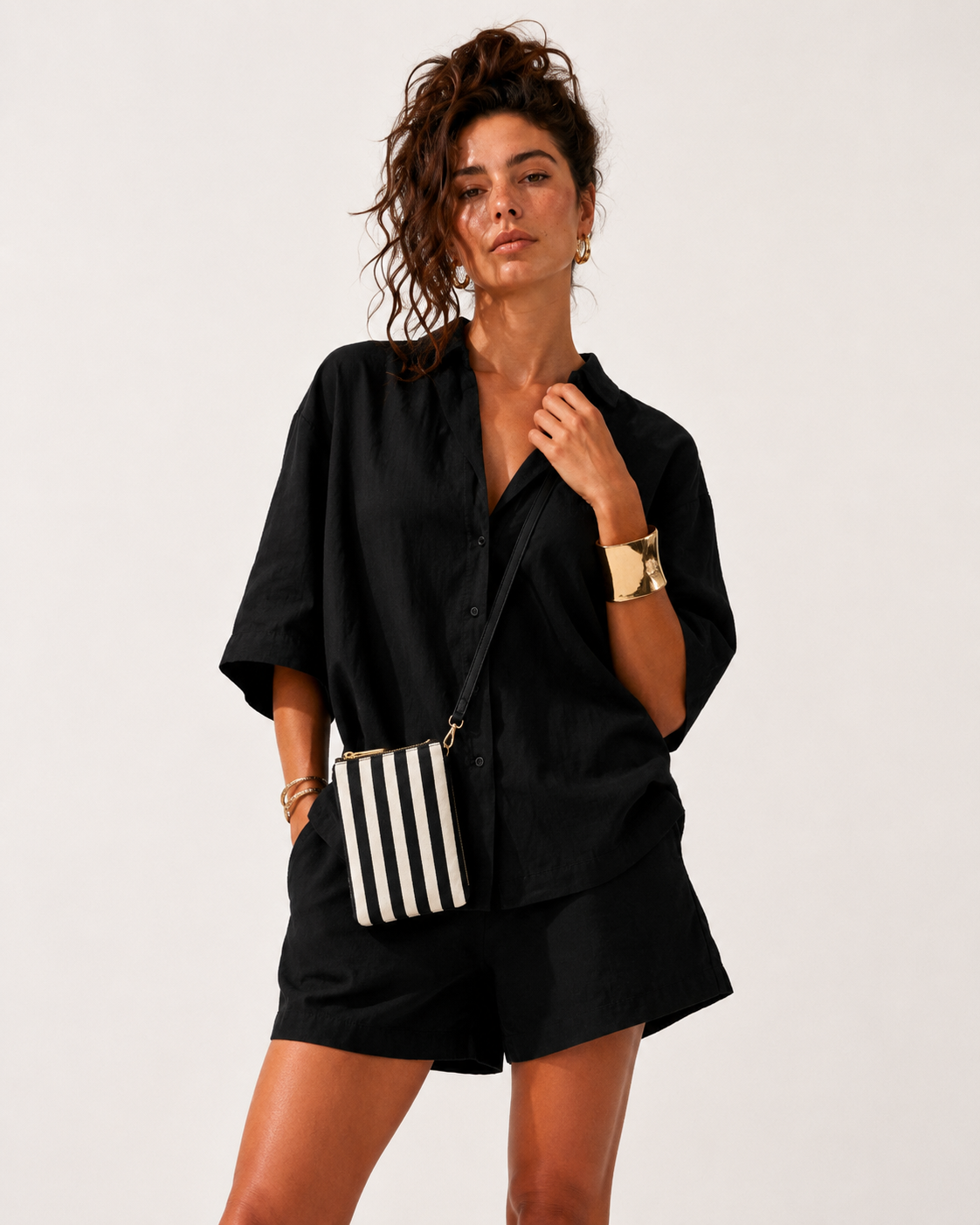 Camicia Lay|Colore:Nero