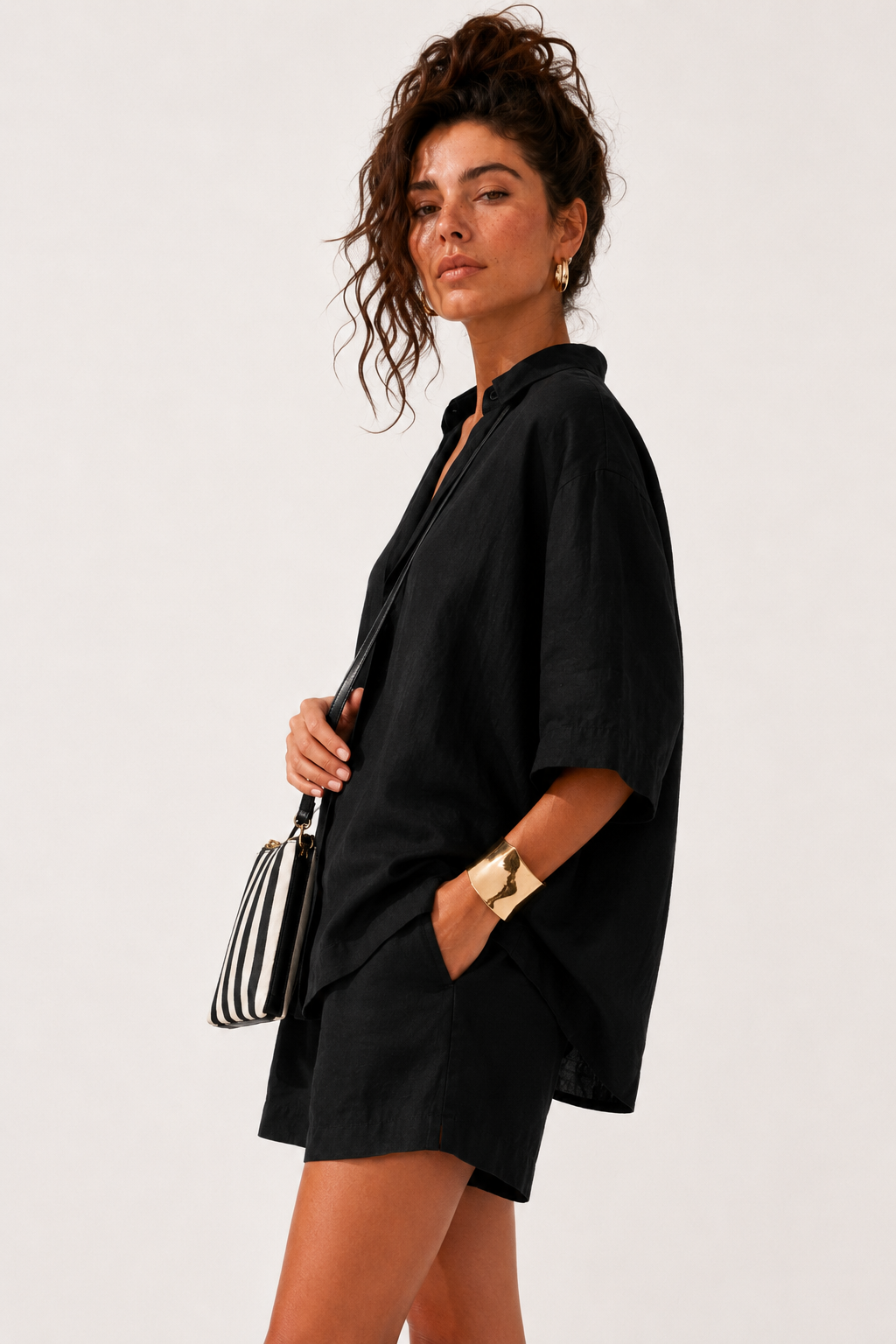 Camicia Lay|Colore:Nero