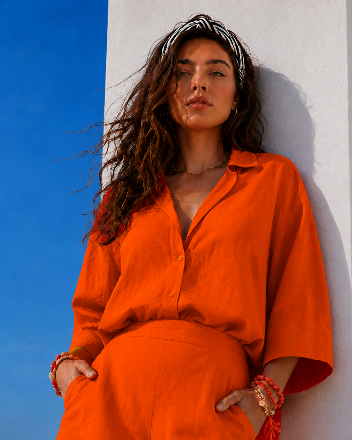 Camicia Lay|Colore:Corallo
