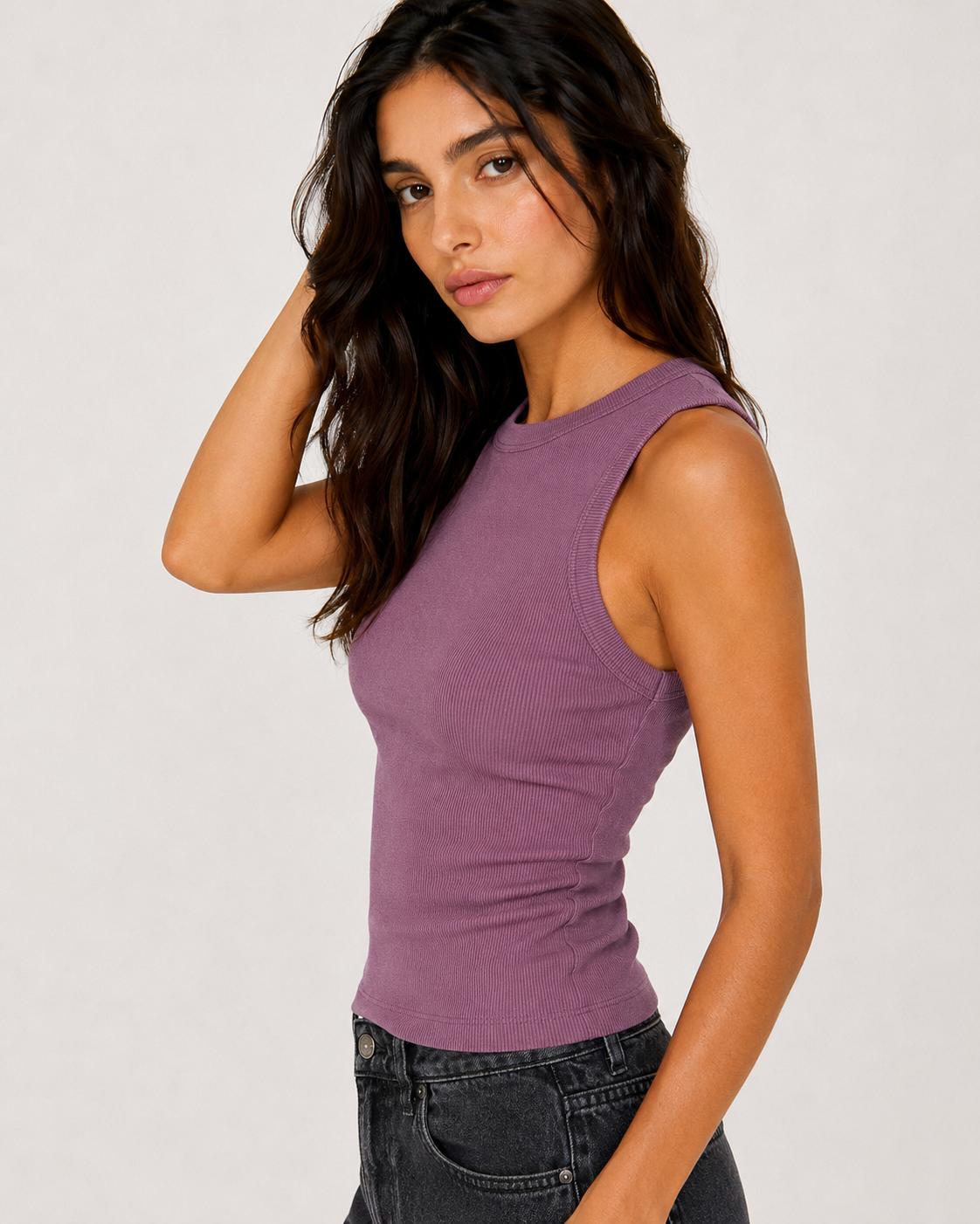 Canotta Urban City|Colore:Violetto