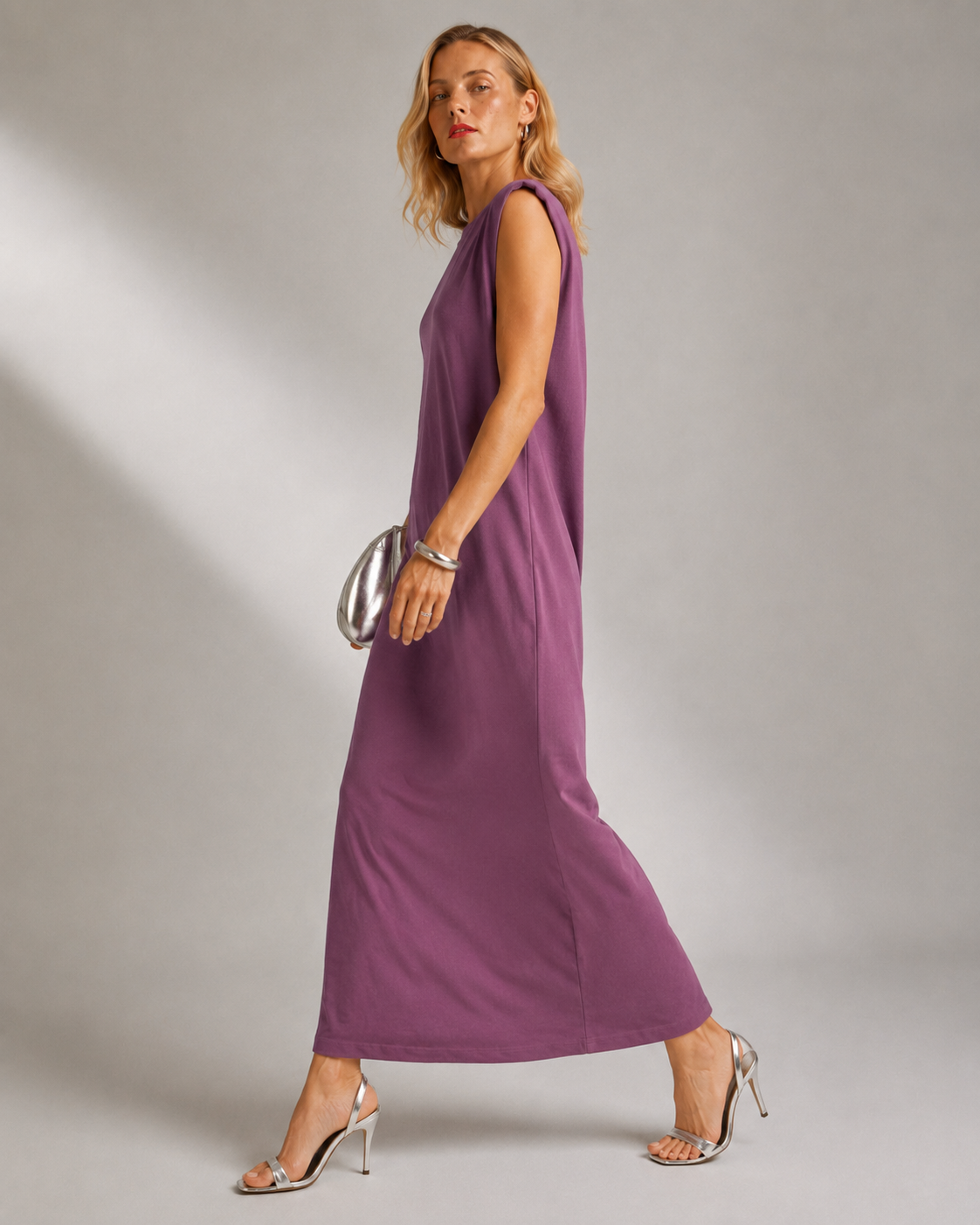 Abito lungo|Colore:Violetto