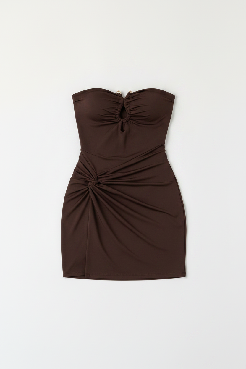 Abito Stella|Colore:Marrone