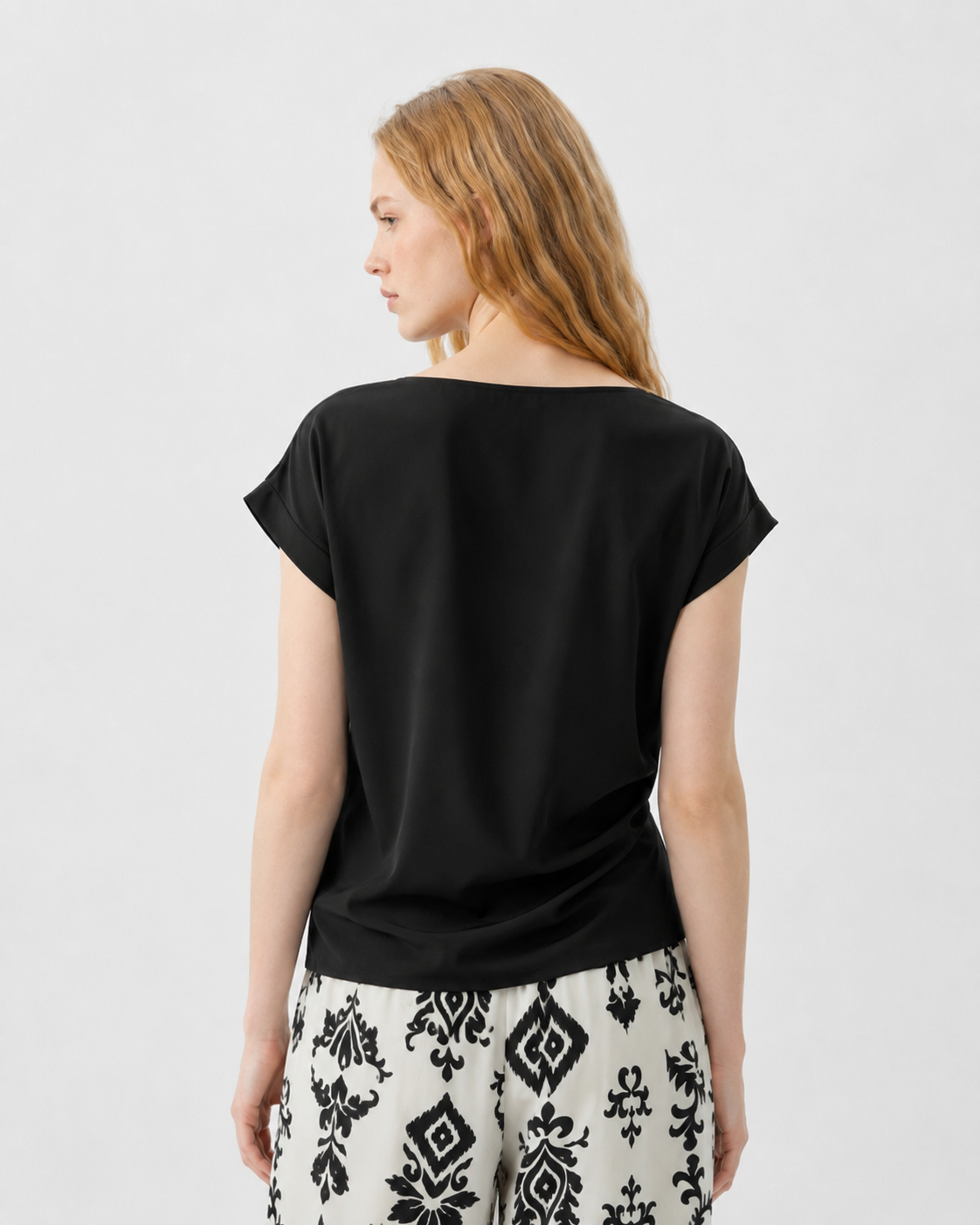 Camicia nodo fusciacca |Colore:Nero