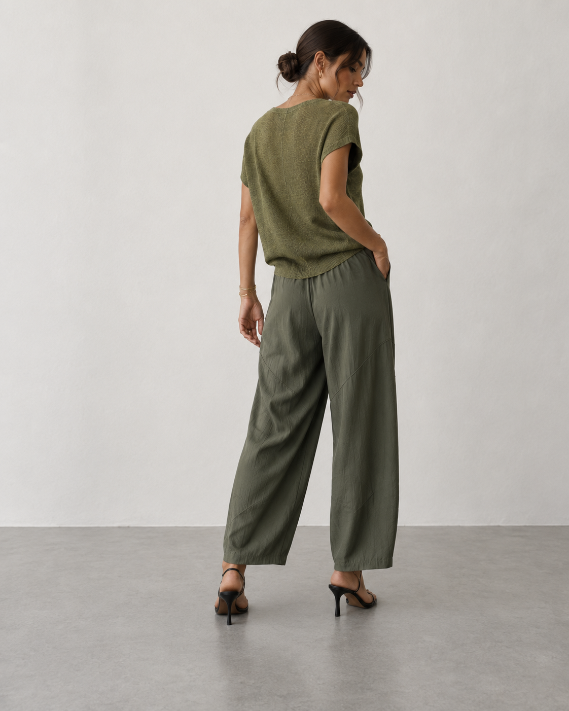 Pantalone Eggs|Colore:Militare