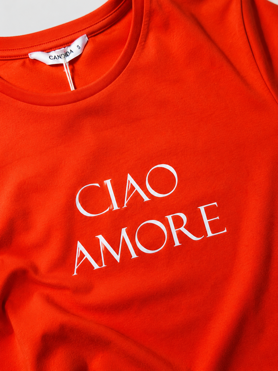 T-SHirt Print |Colore:Corallo