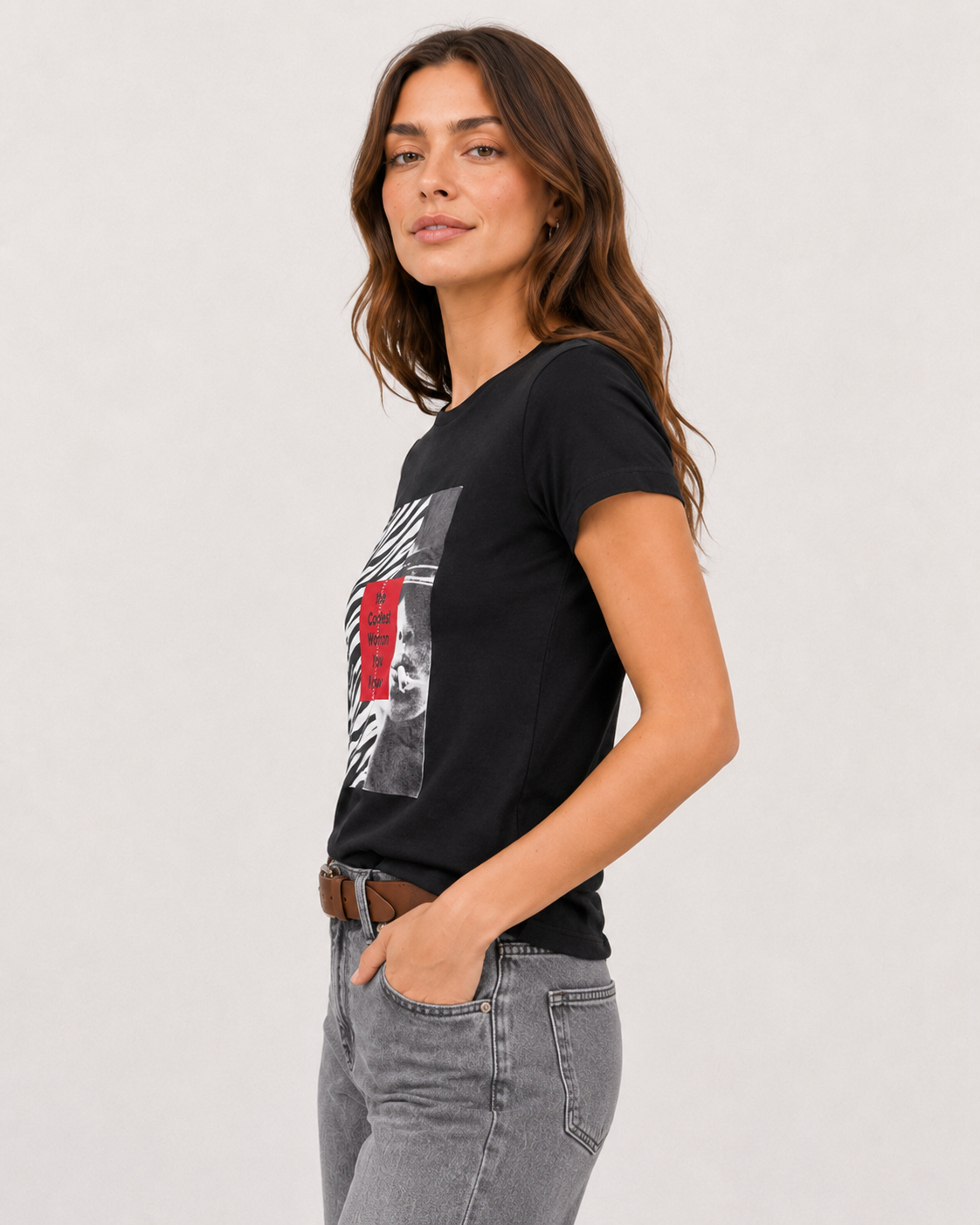 T-SHirt Print |Colore:Nero