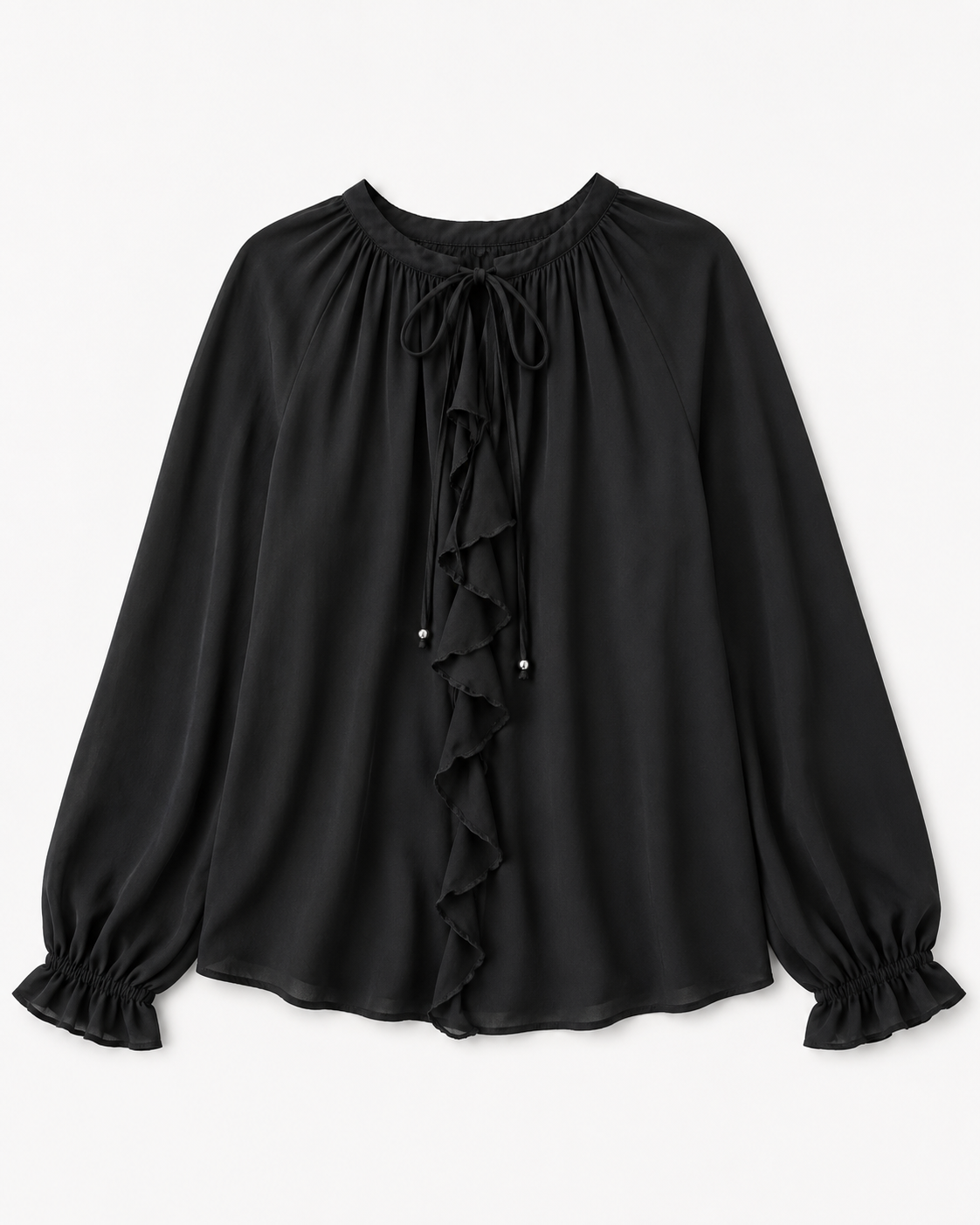 Blusa camelia|Colore:Nero