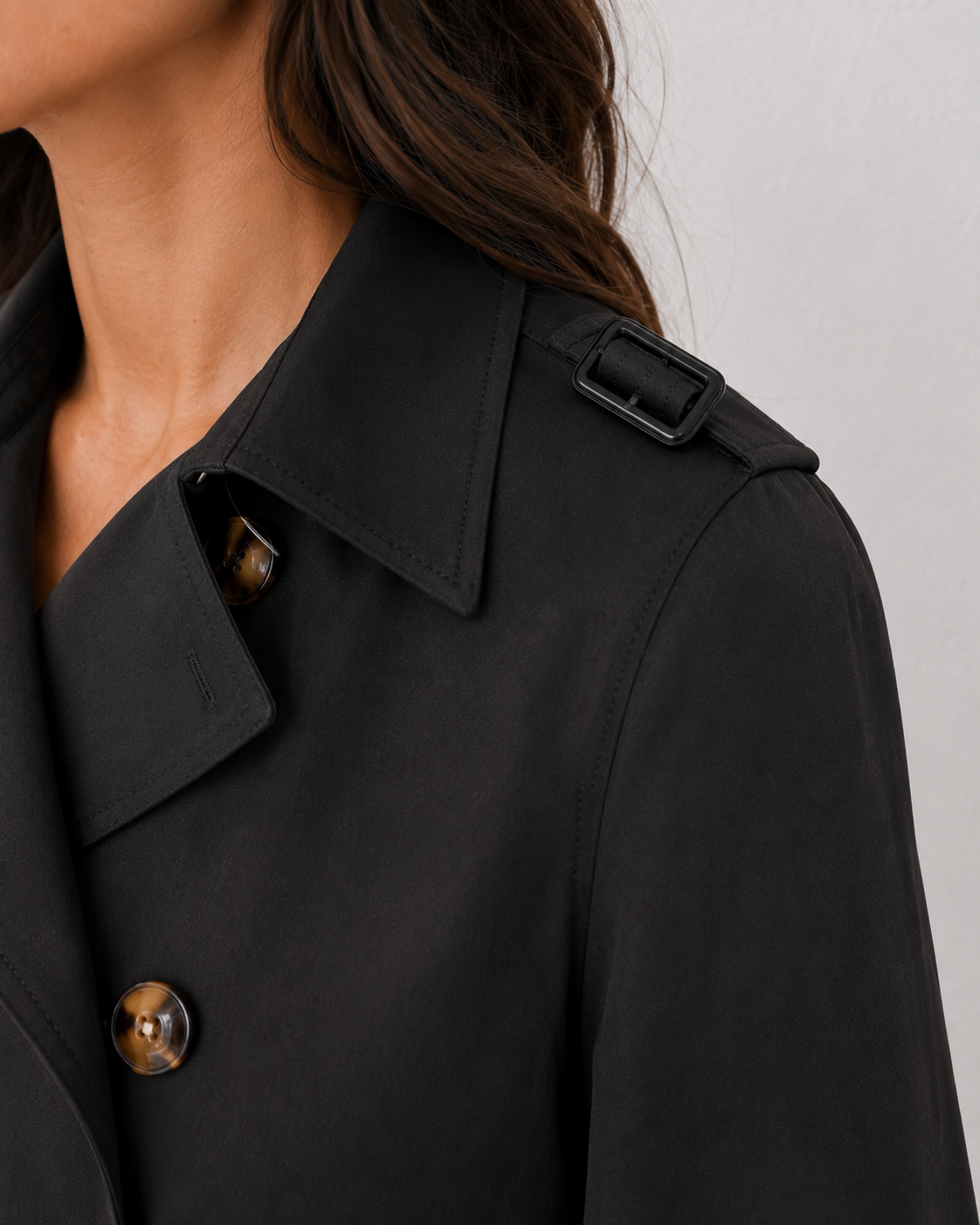 Trench Paris|Colore:Nero