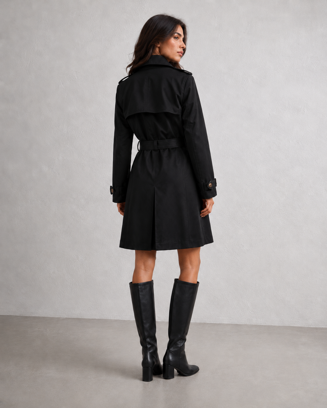 Trench Paris|Colore:Nero