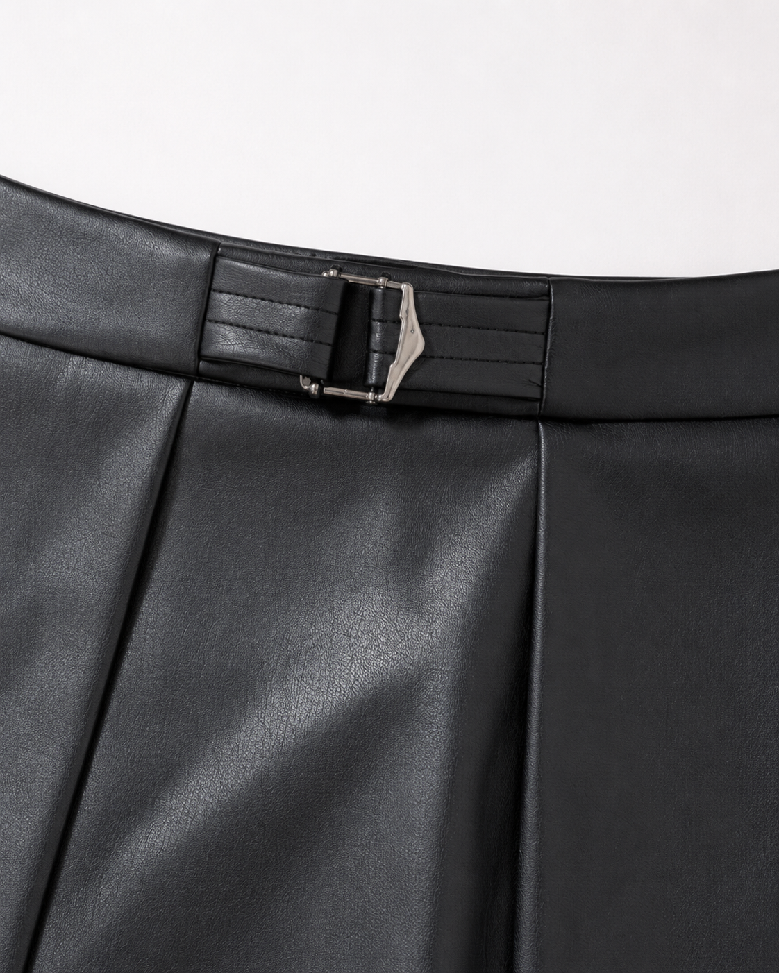 Gonna  Lavin effetto pelle |Colore:Nero