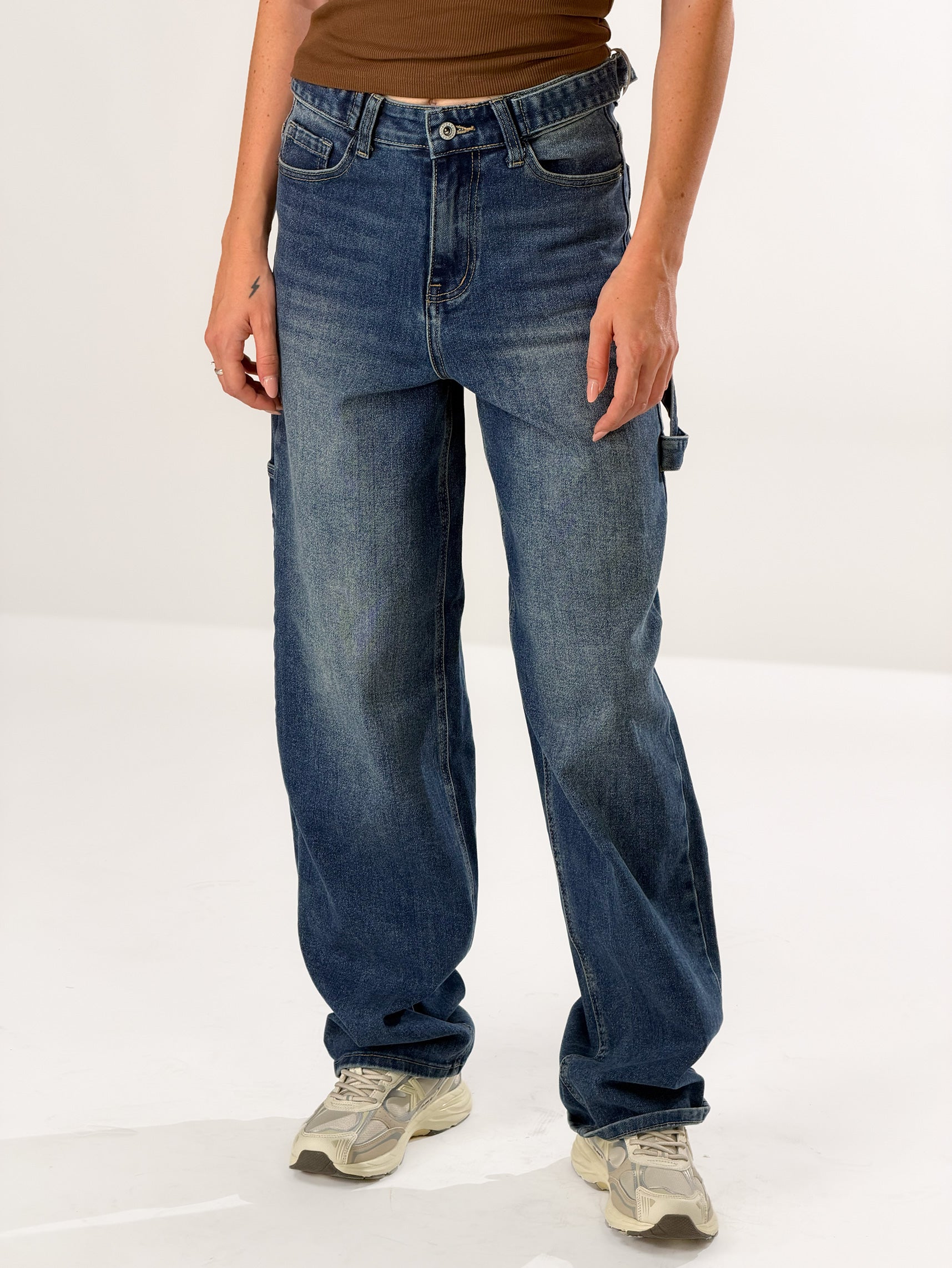 Jeans workwear |Colore:Blue invecchiato
