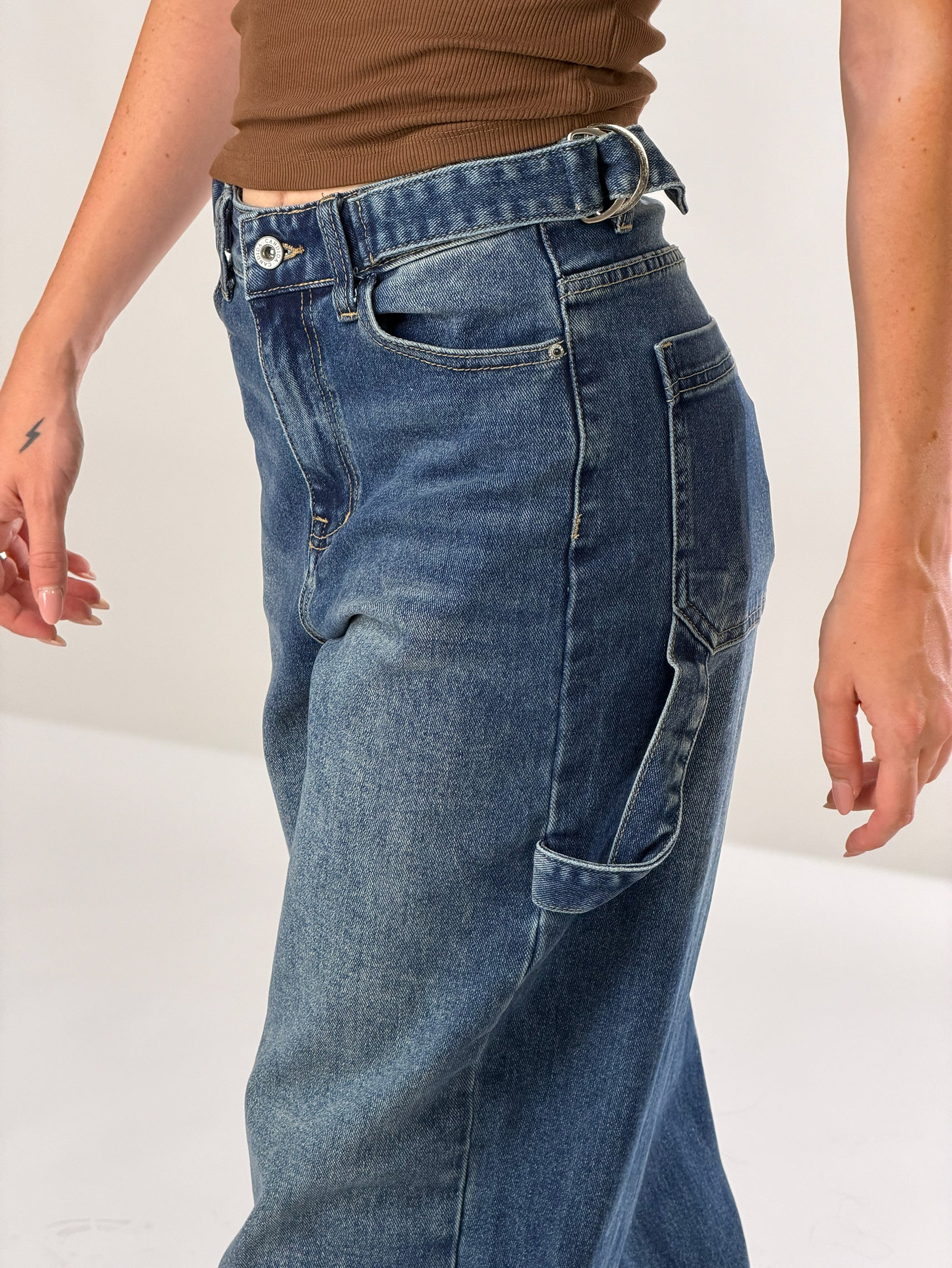 Jeans workwear |Colore:Blue invecchiato