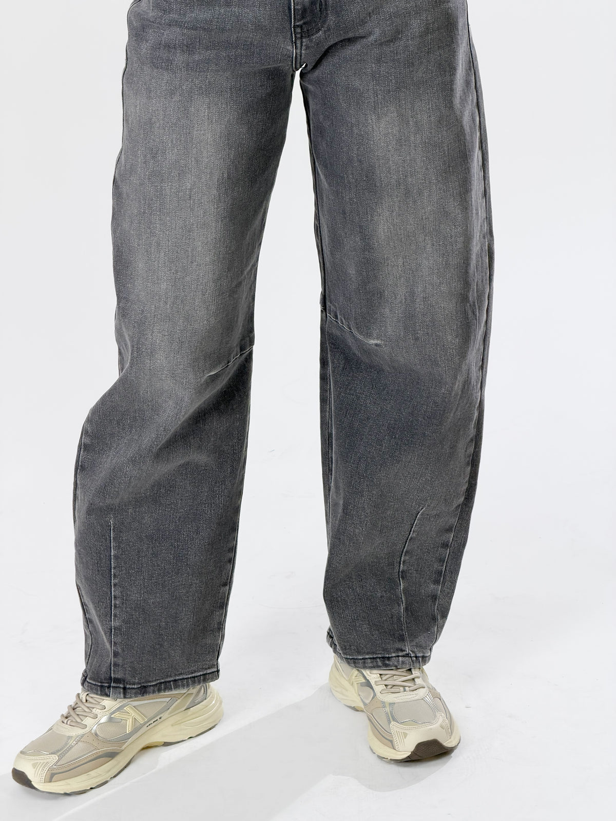 Jeans Ballon |Colore:Grigio scuro