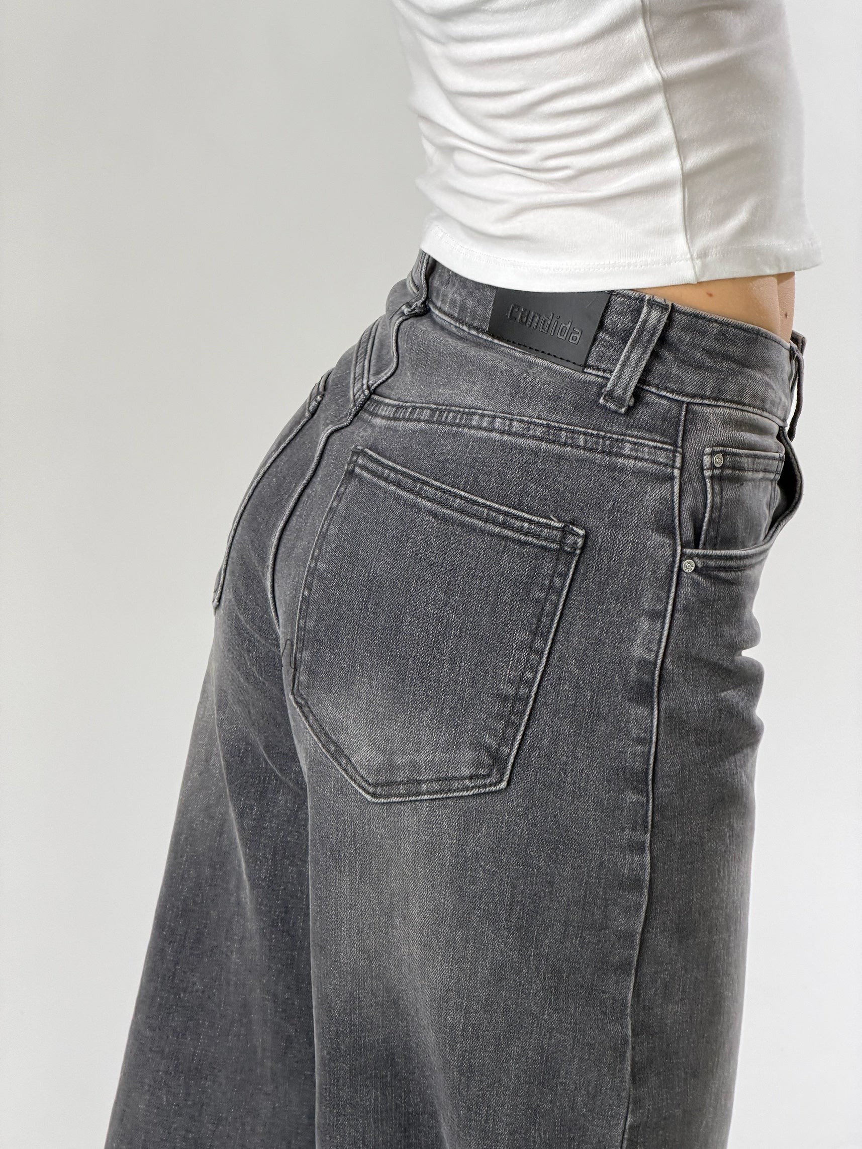 Jeans Ballon |Colore:Grigio scuro