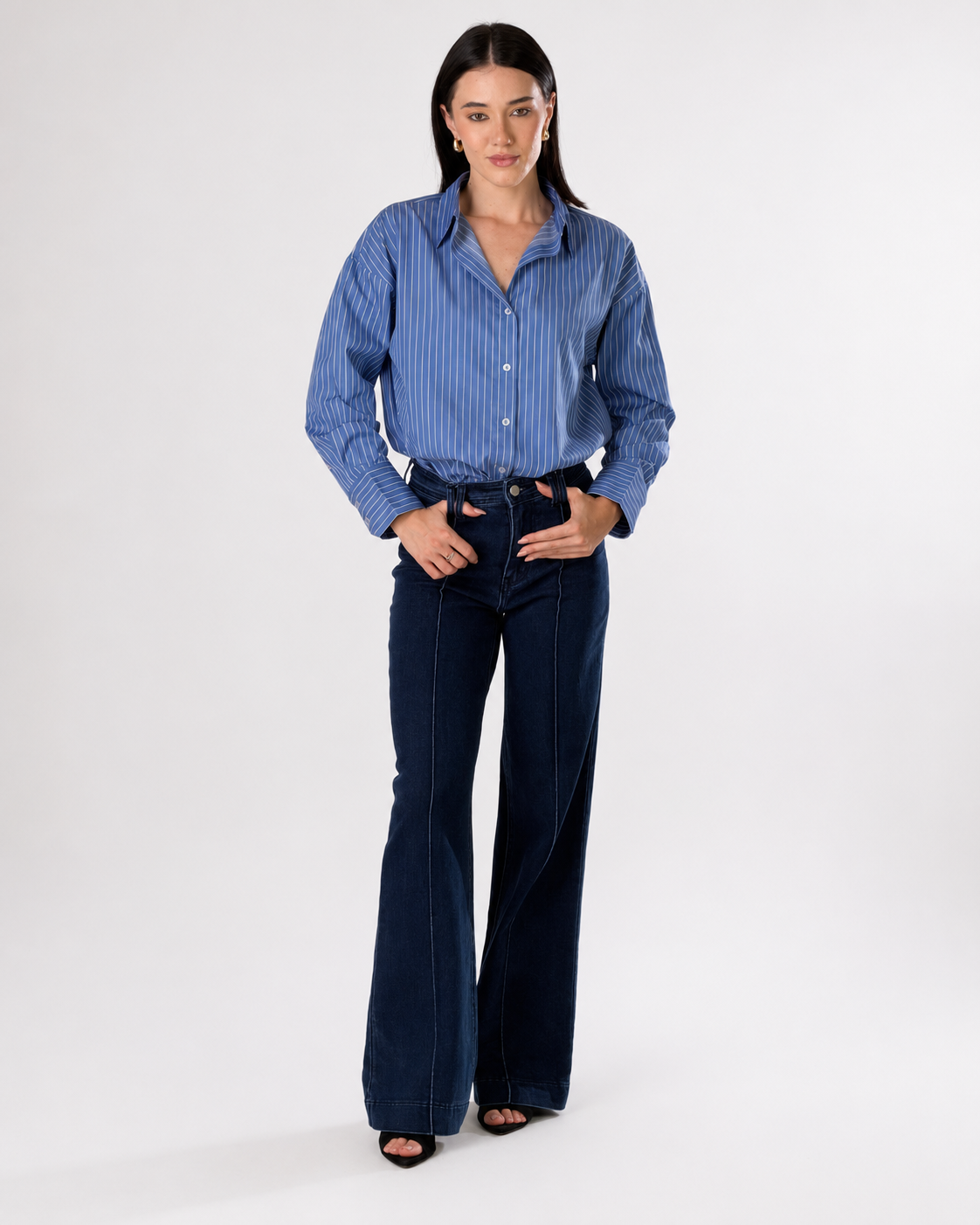 Camicia City|Colore:Celeste