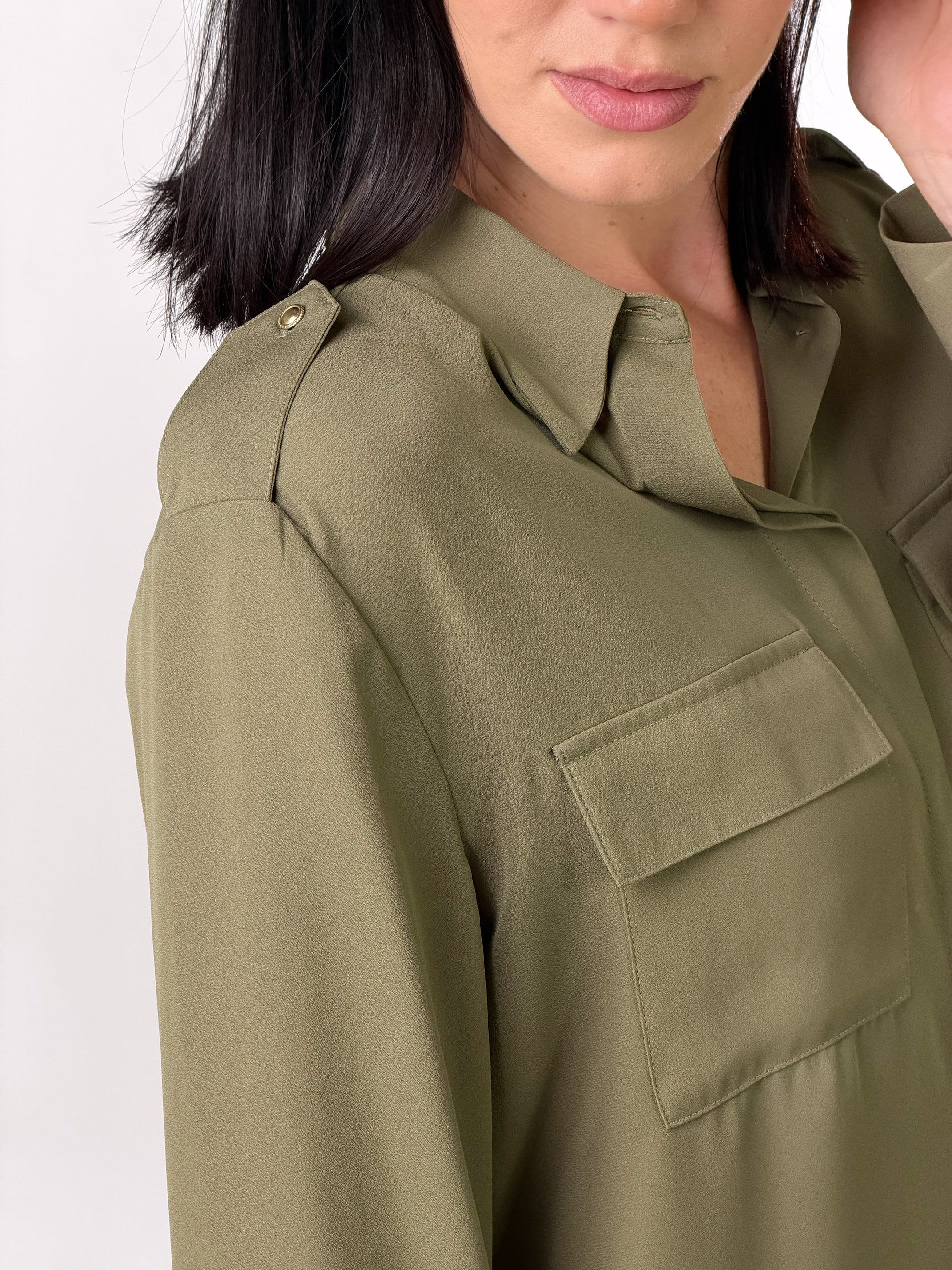 Camicia Utility |Colore:Oliva