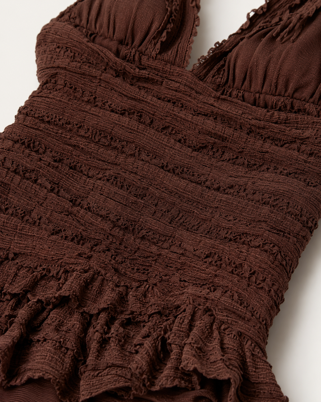 Mini Abito con culotte |Colore:Marrone