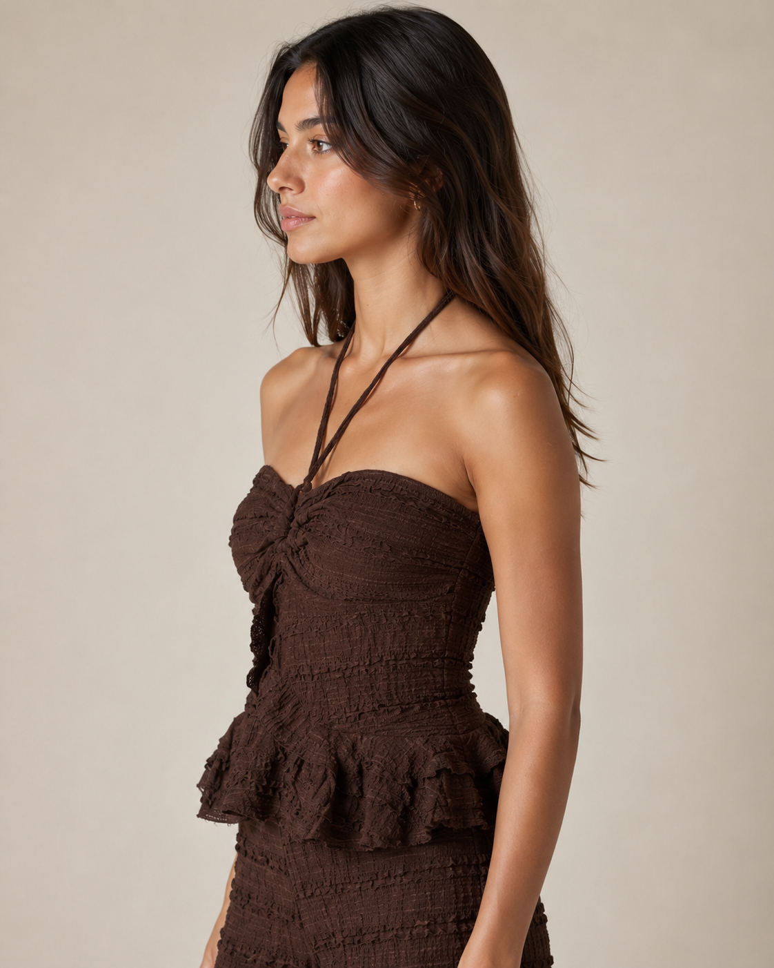 Top Salina|Colore:Marrone