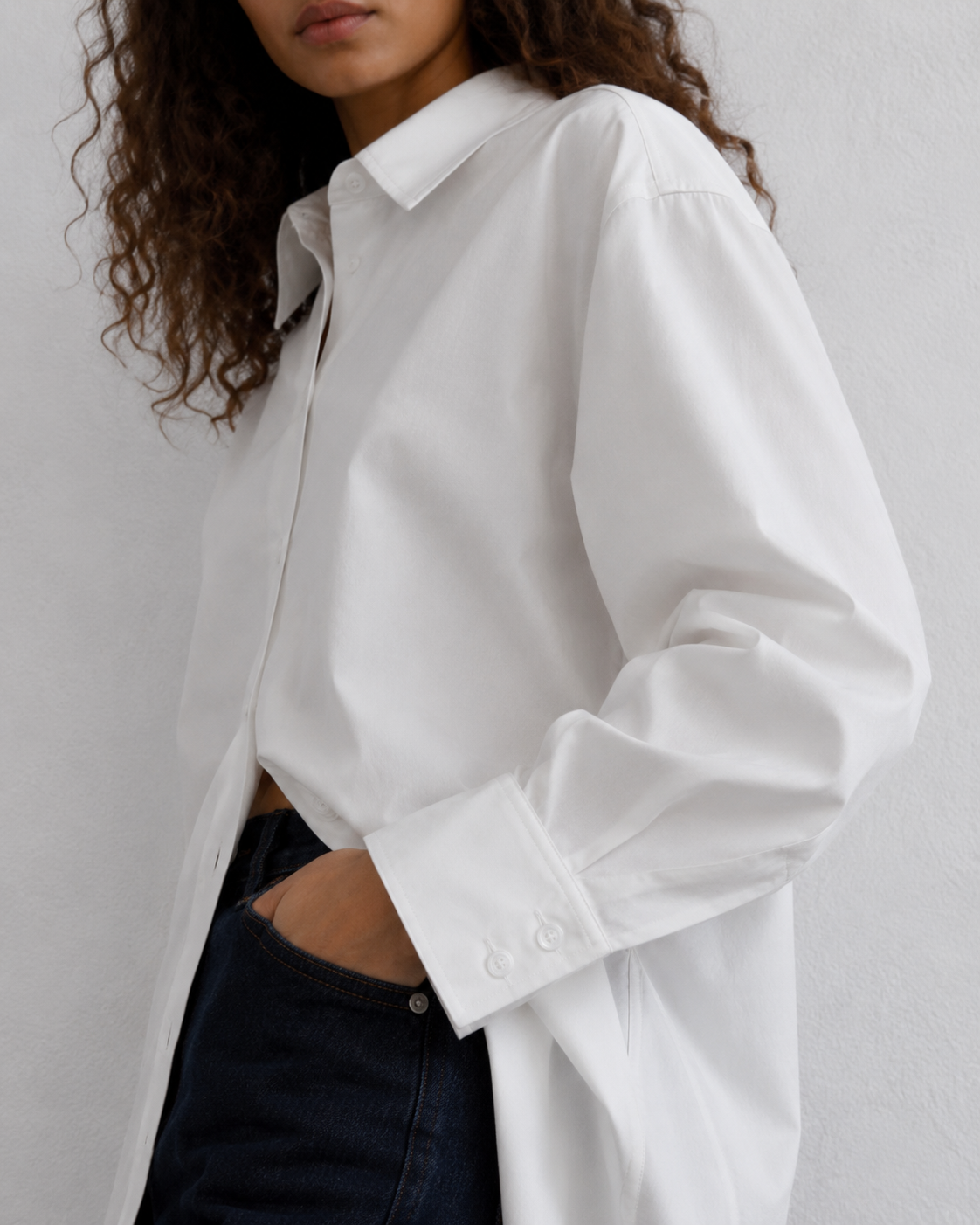 Camicia oversize |Colore:Bianco