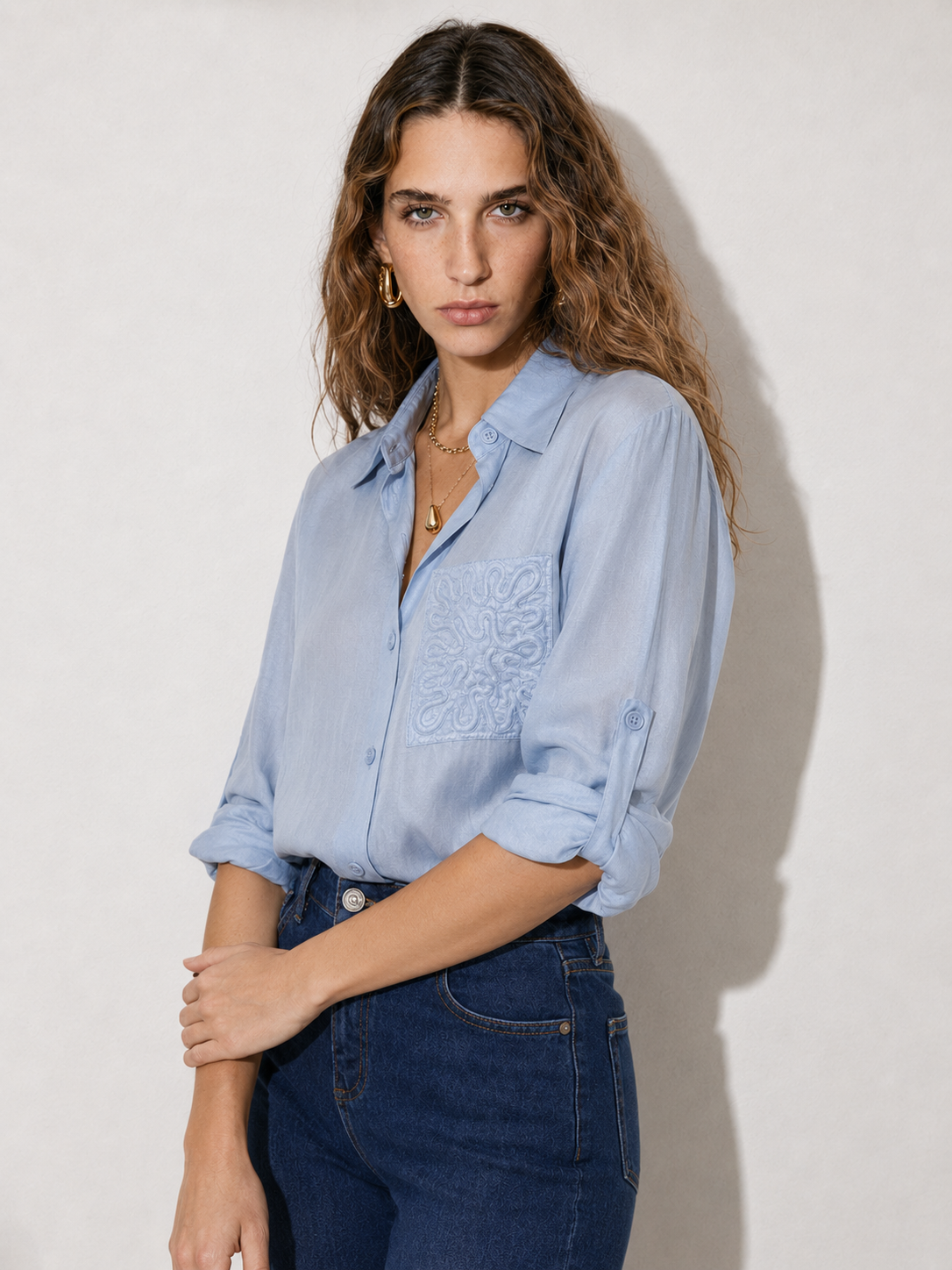 Camicia Saint-Tropez|Colore:Azzurro