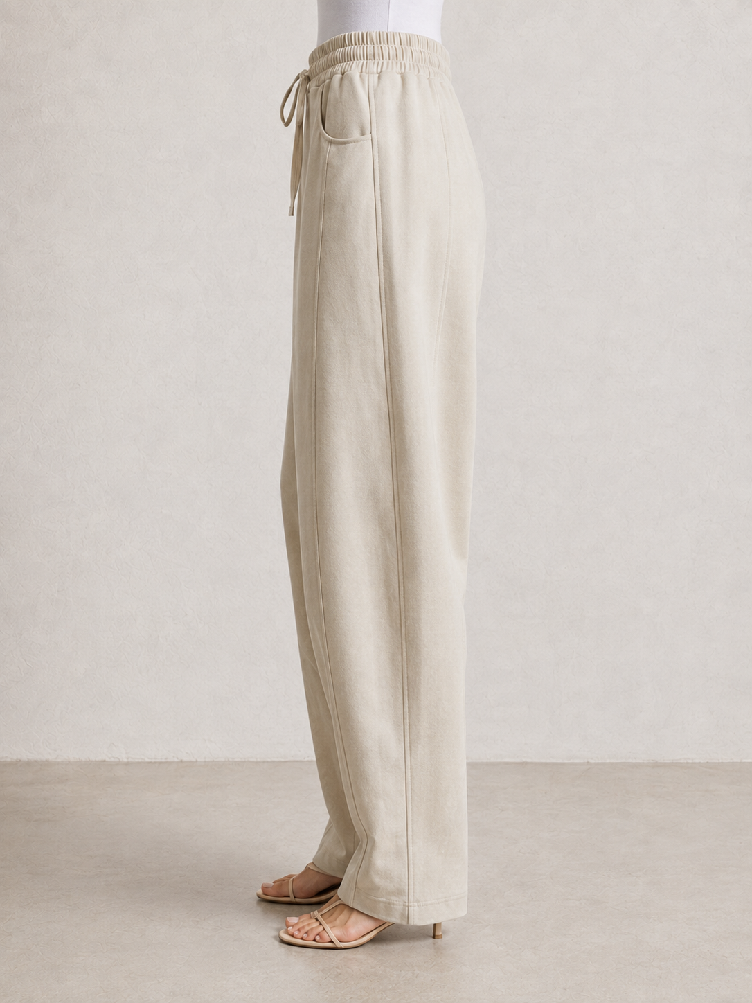 Pantalone wide leg Paris|Colore:Beige