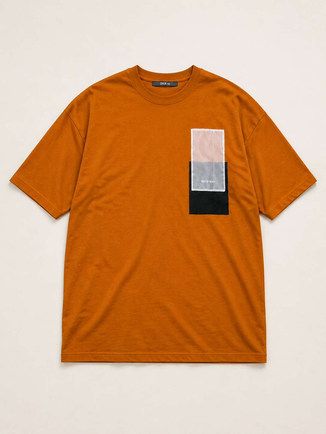 T-shirt Oversize degradé |Colore:Biscotto